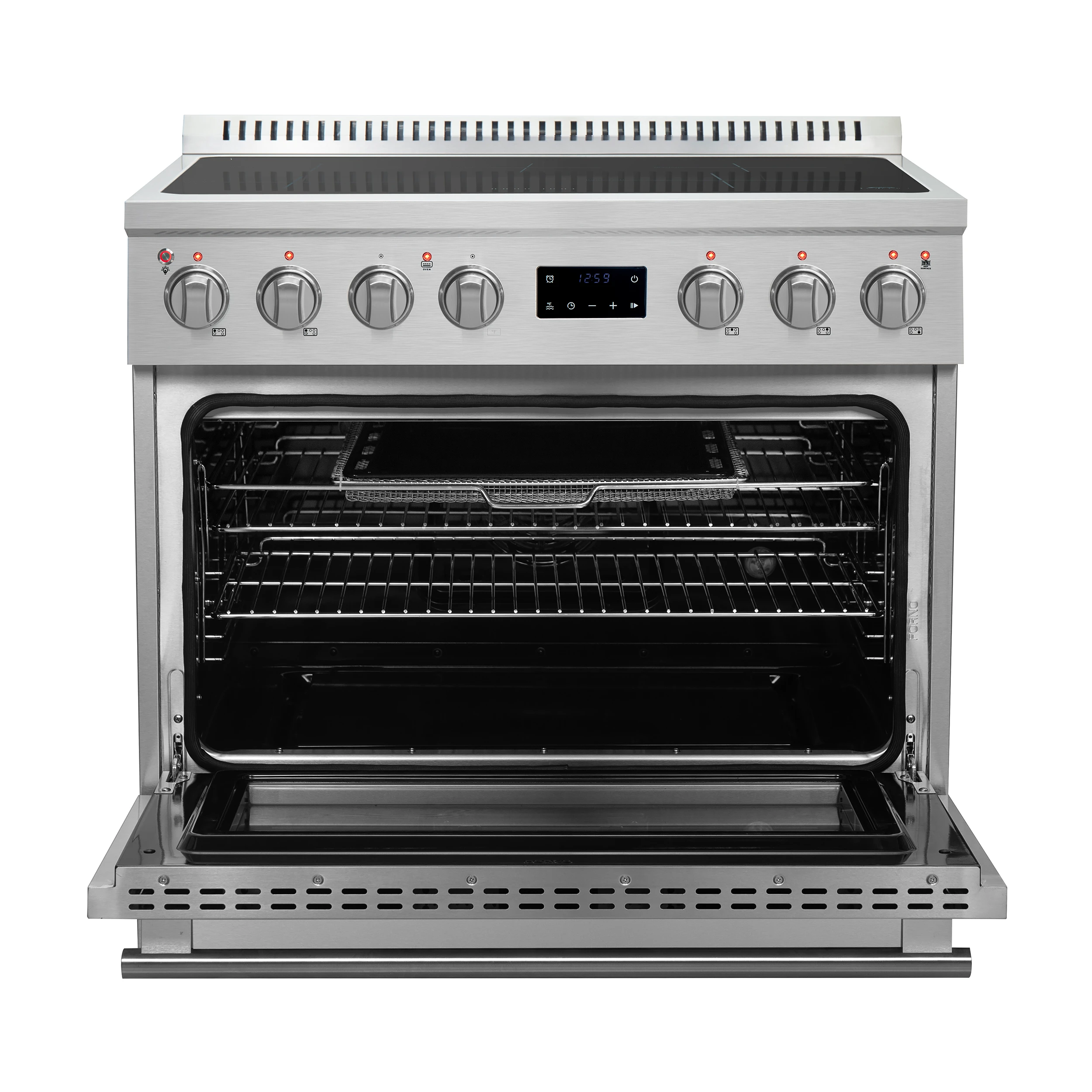 Torino 36 Inch Induction Range with True Convection and Air Fry FFSIN093636