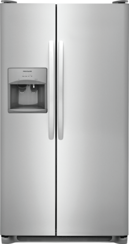 Frigidaire 25.5 Cu. Ft. Side-by-Side Refrigerator Stainless Steel FFSS2615TS Picture 1