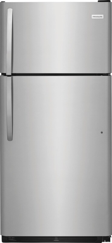 Frigidaire 18 Cu. Ft. Top Freezer Refrigerator Stainless Steel FFTR1821TS Picture 1