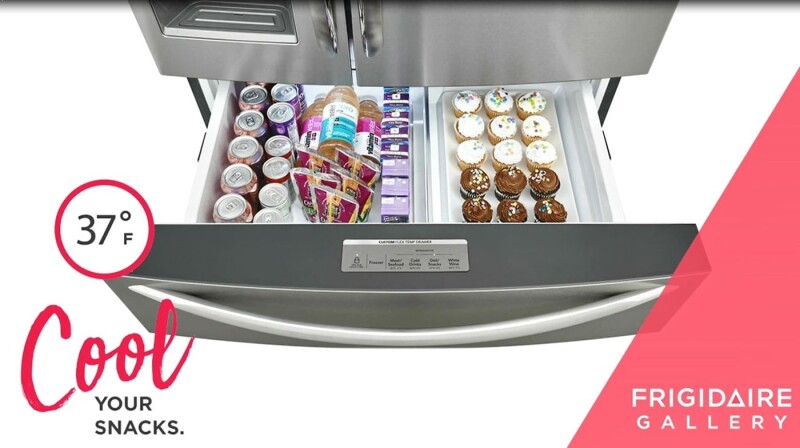 21.4 Cu. Ft. Counter-Depth 4-Door French Door Refrigerator FG4H2272UF