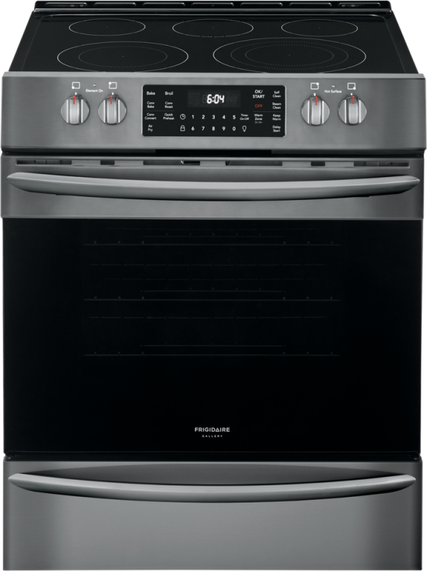 30" Front Control Electric Range with Air Fry FGEH3047VD