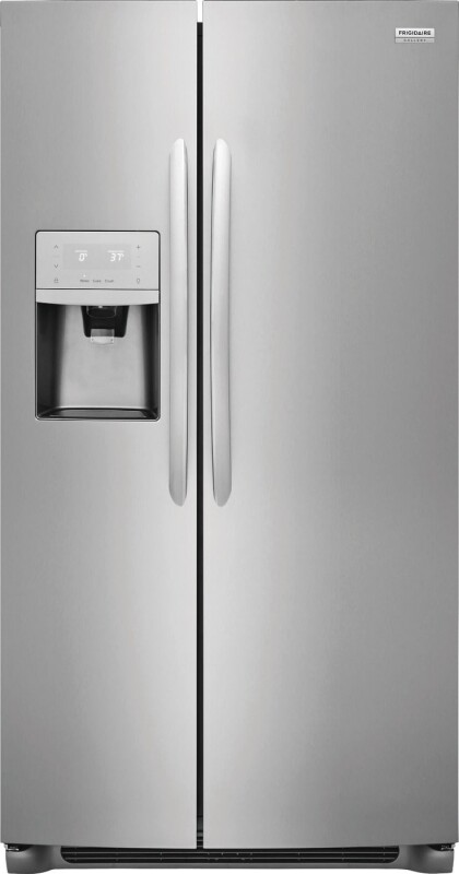 Frigidaire Gallery 22.2 Cu. Ft. Counter-Depth Side-by-Side Refrigerator Stainless Steel FGSC2335TF Picture 1