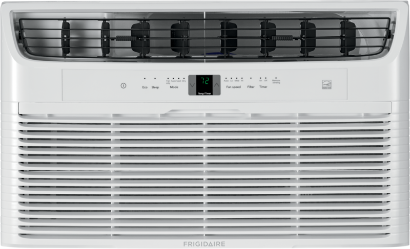 Frigidaire 12,000 BTU Built-In Room Air Conditioner with Supplemental Heat White FHTE123WA2 Picture 1