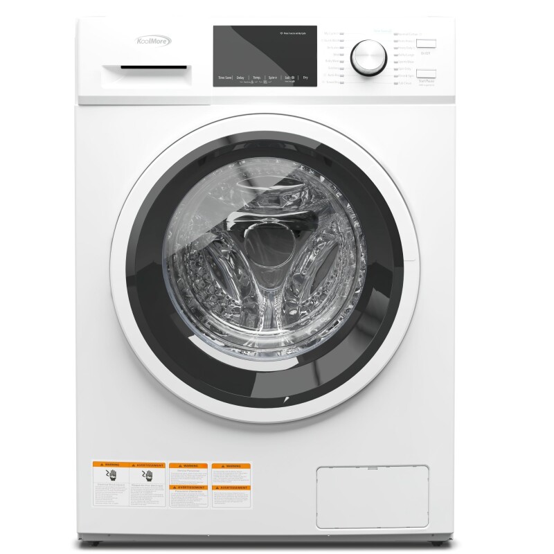 2.7 cu. ft. All-in-One Washer & Dryer Combo in White FLC3CWH