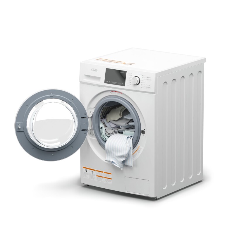 2.7 cu. ft. All-in-One Washer & Dryer Combo in White FLC3CWH