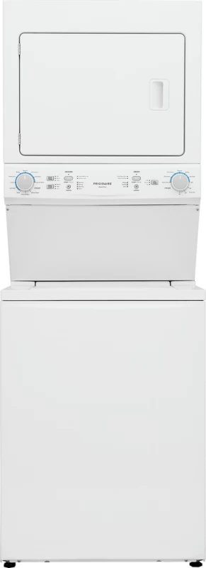 Electric Long Vent Stacked Laundry Center - 3.9 Cu. Ft Washer and 5.5 Cu. Ft. Dryer FLCE7523AW