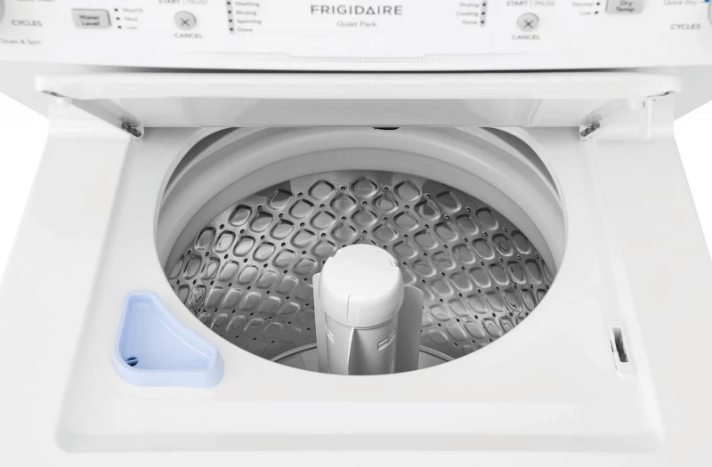 Electric Long Vent Stacked Laundry Center - 3.9 Cu. Ft Washer and 5.5 Cu. Ft. Dryer FLCE7523AW