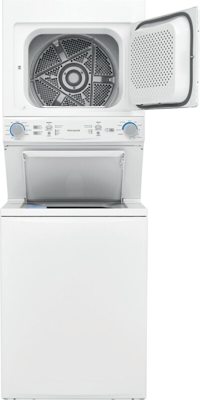Gas Washer/Dryer Laundry Center - 3.9 Cu. Ft Washer and 5.5 Cu. Ft. Dryer FLCG7522AW