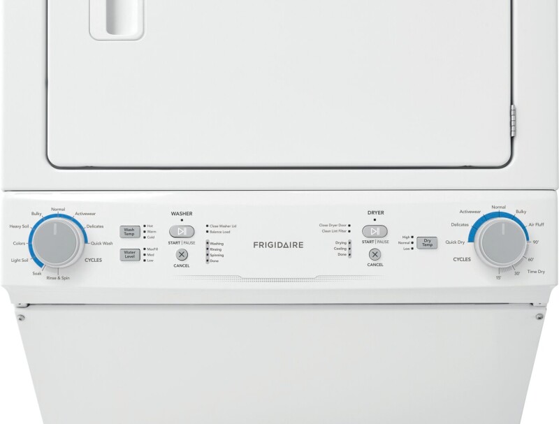 Gas Washer/Dryer Laundry Center - 3.9 Cu. Ft Washer and 5.5 Cu. Ft. Dryer FLCG7522AW