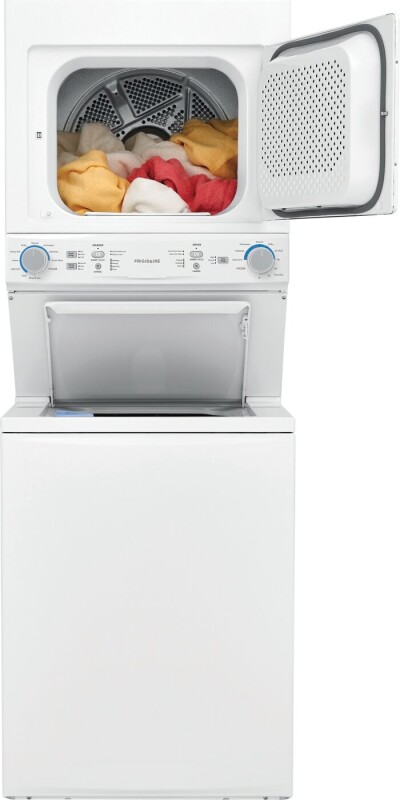 Gas Washer/Dryer Laundry Center - 3.9 Cu. Ft Washer and 5.5 Cu. Ft. Dryer FLCG7522AW