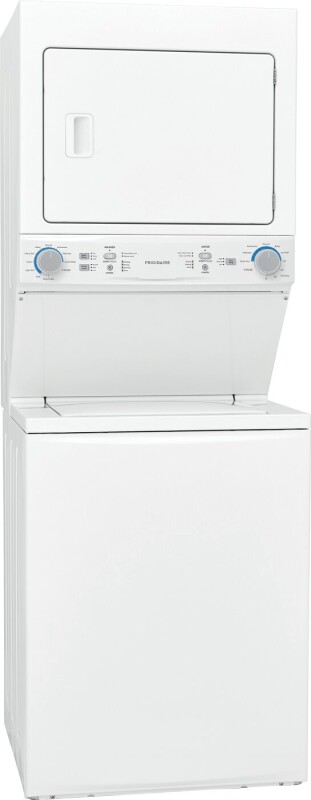 Gas Washer/Dryer Laundry Center - 3.9 Cu. Ft Washer and 5.5 Cu. Ft. Dryer FLCG7522AW