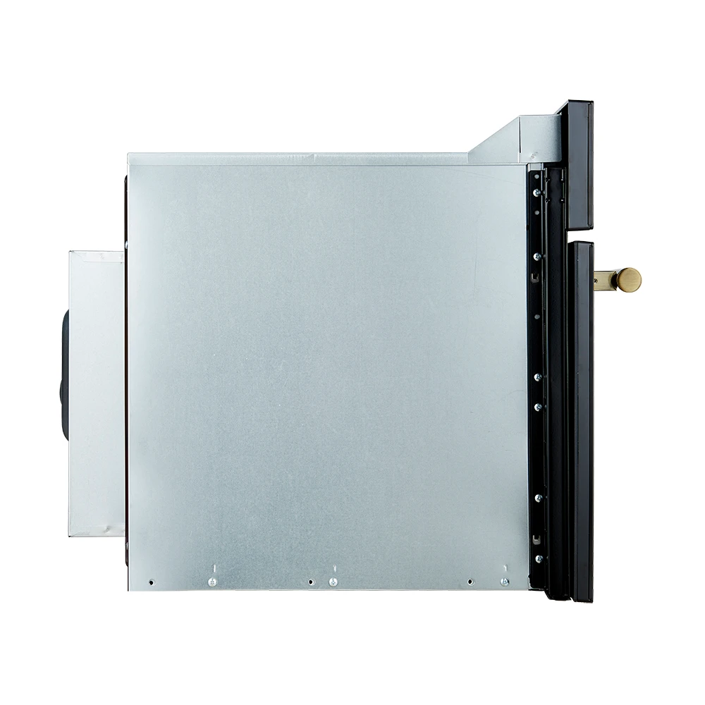 Oliena Espresso Black 30-Inch Built-In Microwave and Convection Oven Combo, 1.6 cu.ft, 1750W Convection, 1000W Microwave, Stainless Steel Interior, Glass Touch Controls, Sensor Cooking FMWDR309330BLK