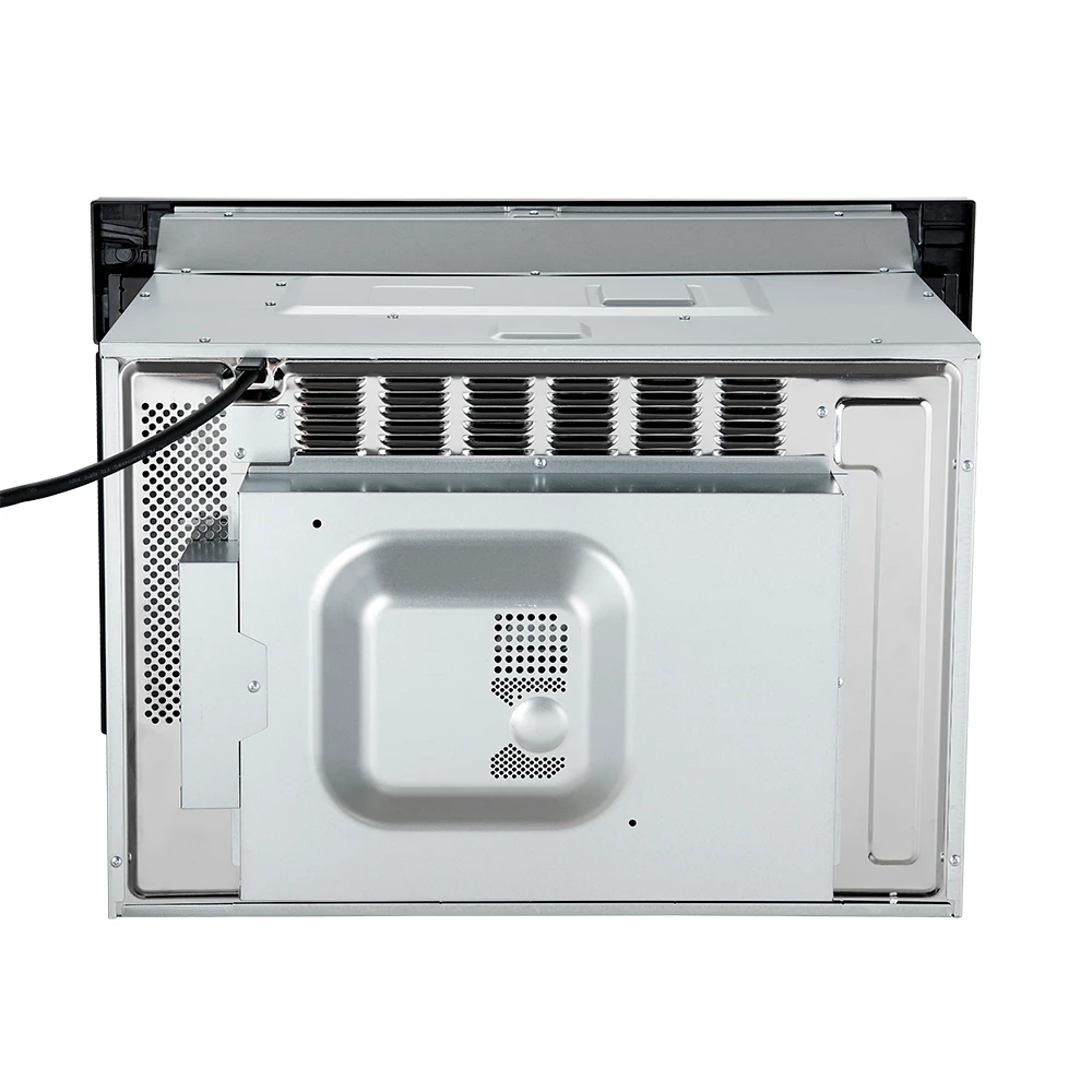 Oliena Espresso Black 30-Inch Built-In Microwave and Convection Oven Combo, 1.6 cu.ft, 1750W Convection, 1000W Microwave, Stainless Steel Interior, Glass Touch Controls, Sensor Cooking FMWDR309330BLK