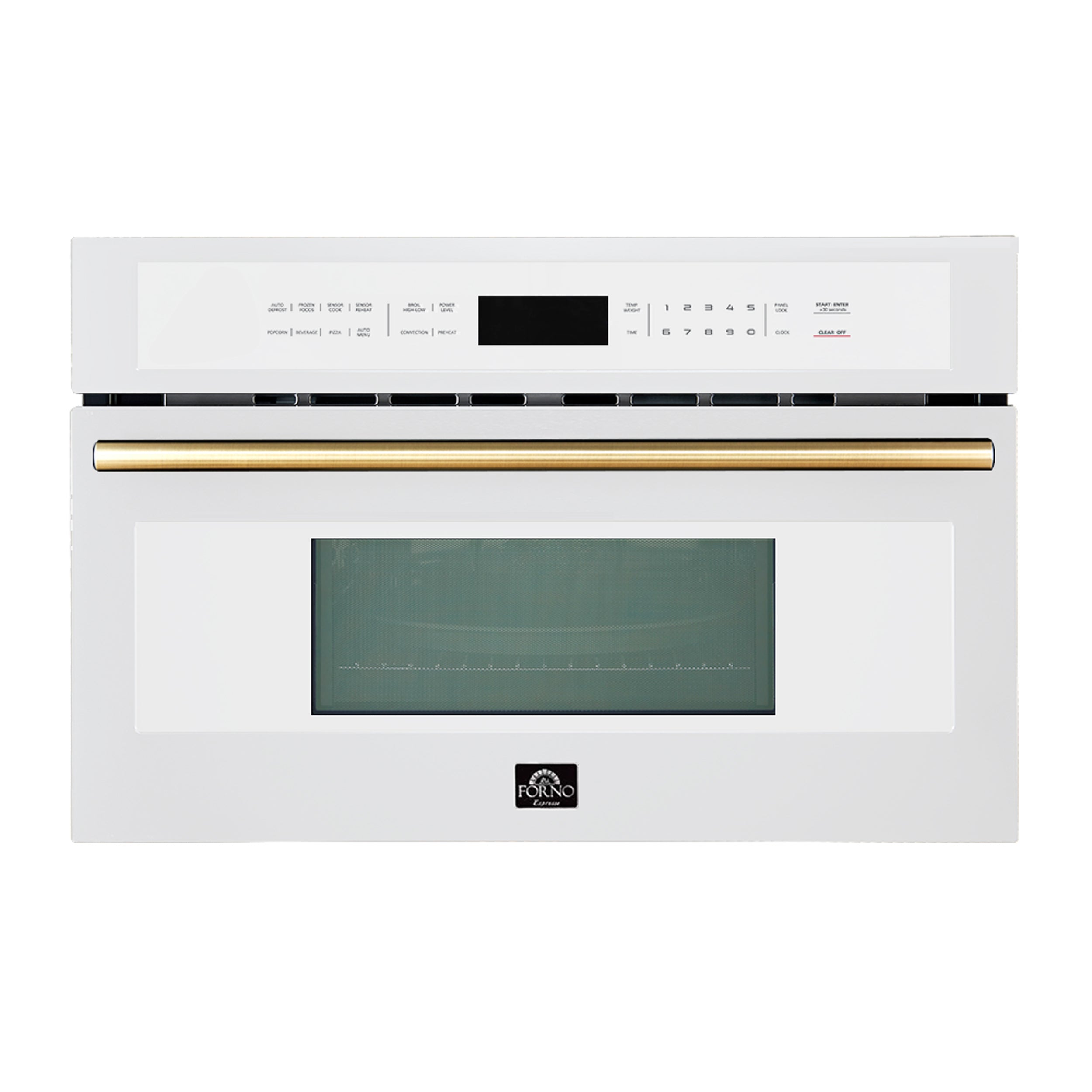 Oliena Espresso 30 Inch 1750 Watt Compact Oven & 1000 Watt Microwave, 1.6 cu. ft. FMWDR309330WHT