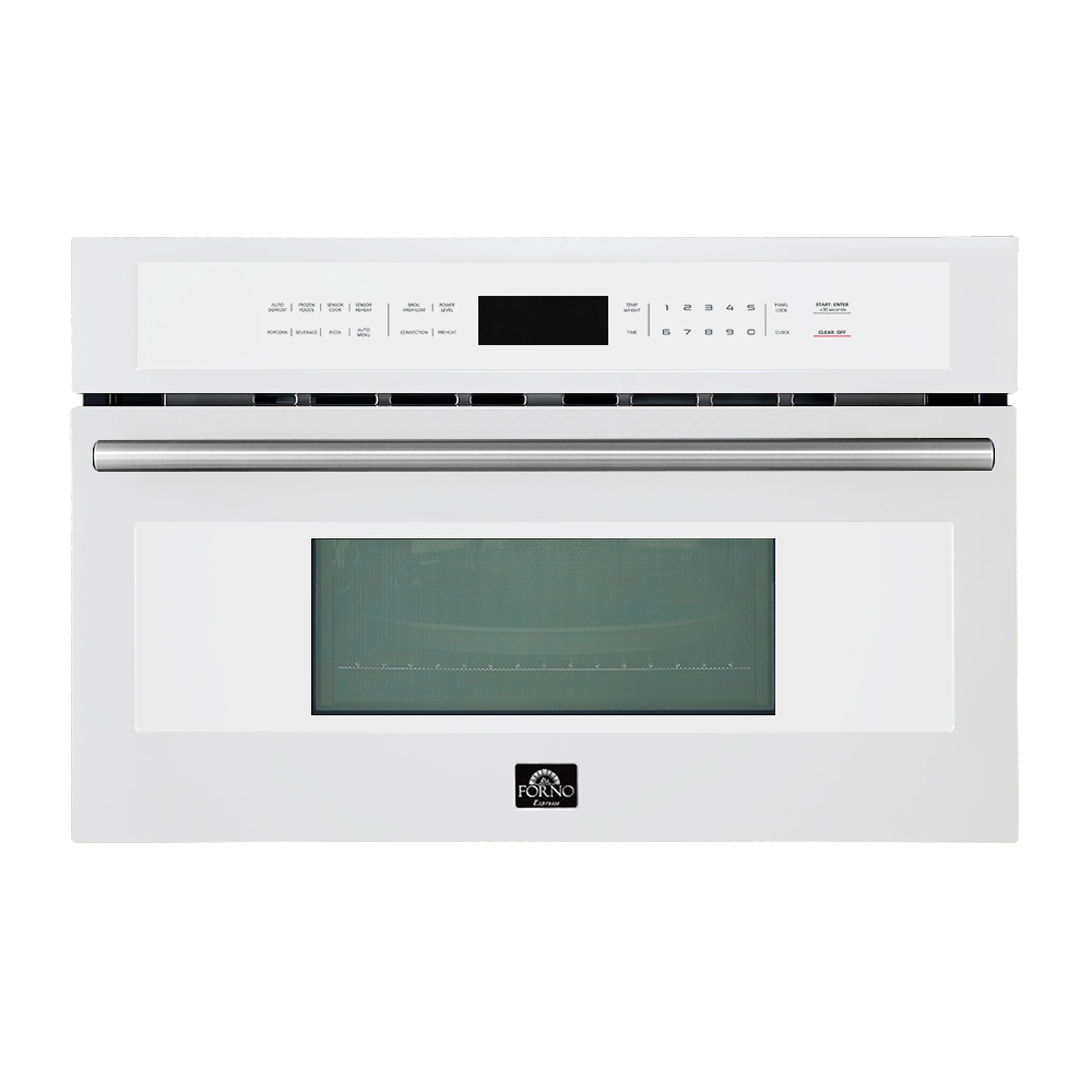 Oliena Espresso White 30 Inch 1750 Watt Compact Oven & 1000 Watt Microwave, 1.6 cu. ft. FMWDR309330WHT