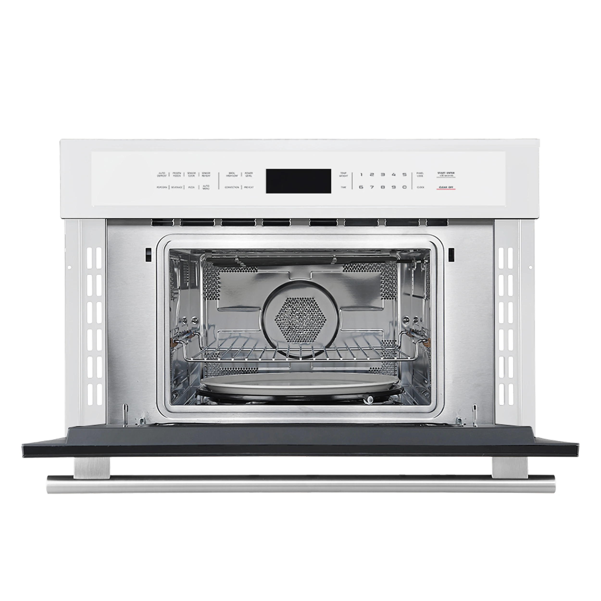 Oliena Espresso White 30 Inch 1750 Watt Compact Oven & 1000 Watt Microwave, 1.6 cu. ft. FMWDR309330WHT