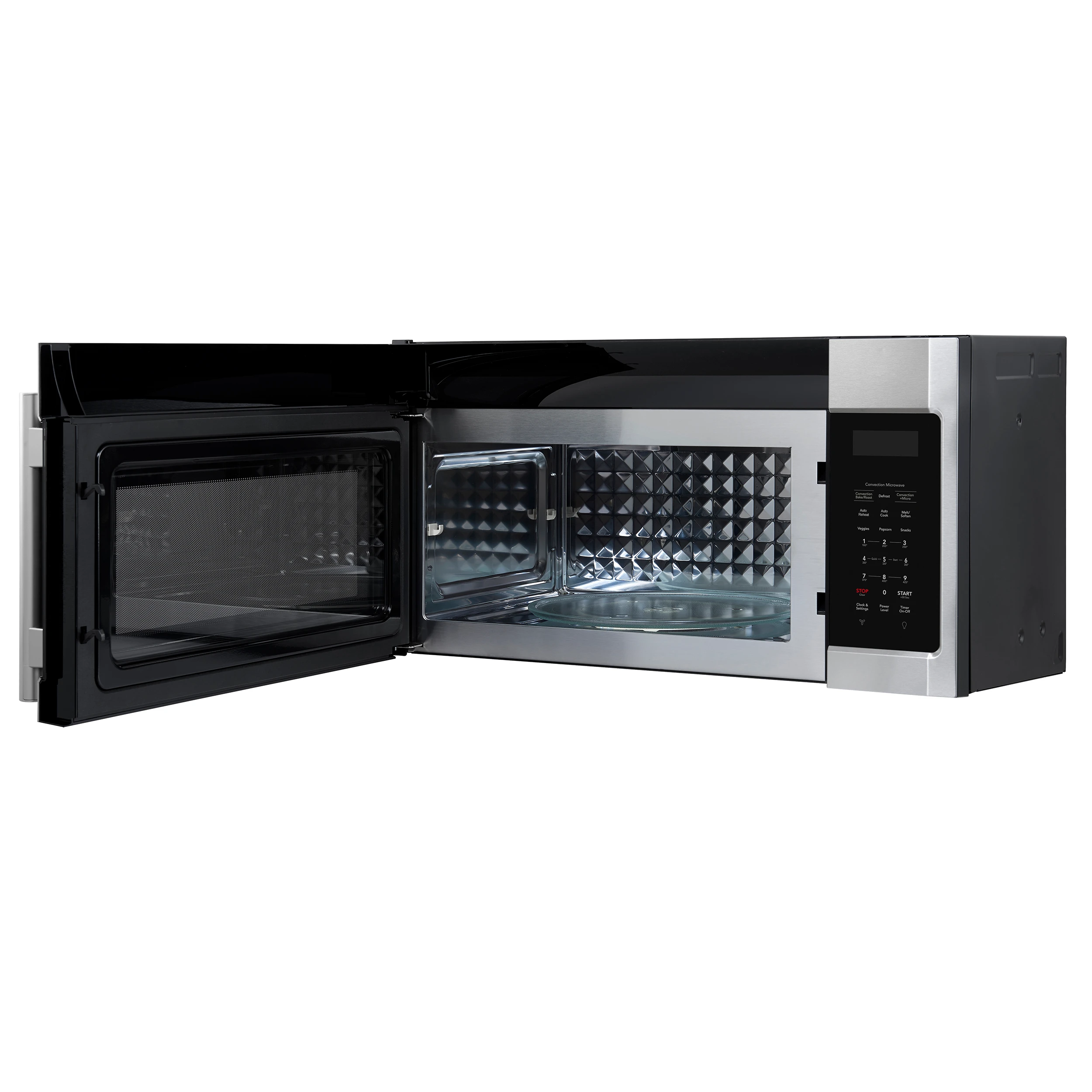 Fornace 30-Inch Over the Range Convection Microwave, Stainless Steel – 1.5 cu.ft, 300 CFM Vent, Touch Control, LED Light FOTR303830