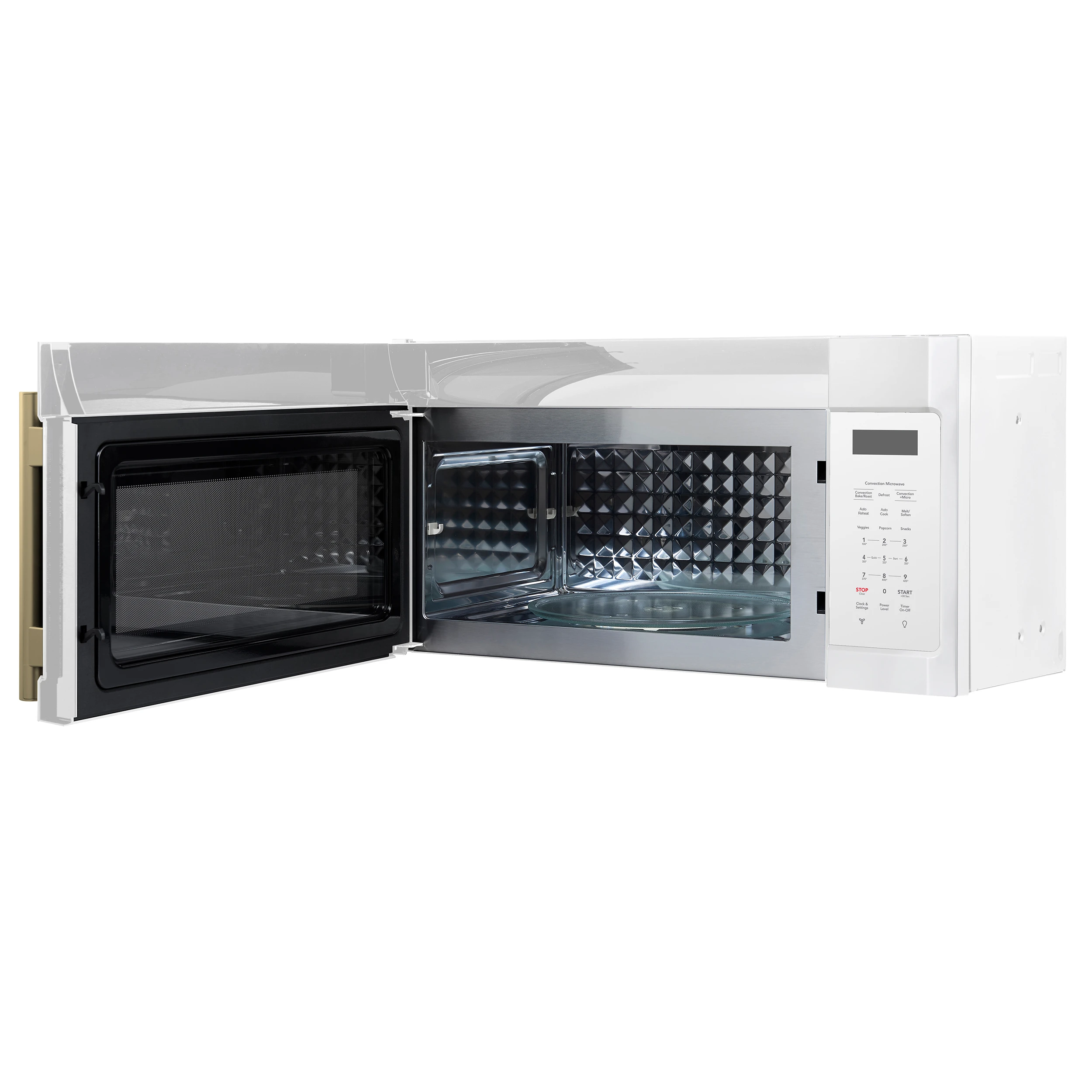 Fornace 30-Inch Over the Range Convection Microwave, White – 1.5 cu.ft, 300 CFM Vent, Touch Control, LED Light FOTR303830WHT