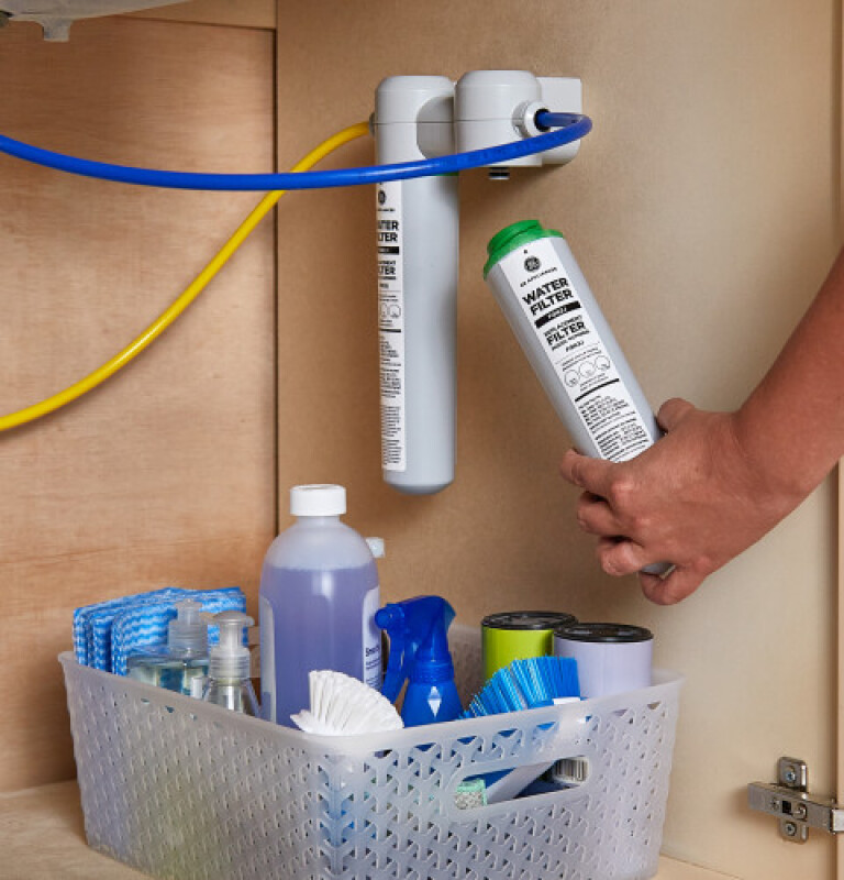 Under Sink Replacement Water Filter Set Dual Flow - Advanced Filtration FQK2J