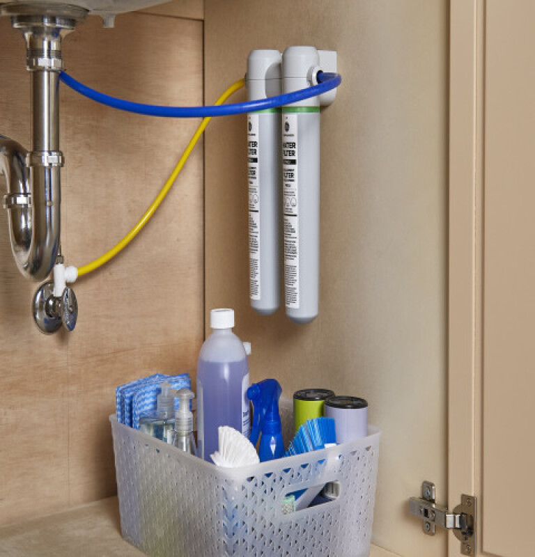 Under Sink Replacement Water Filter Set Dual Flow - Advanced Filtration FQK2J