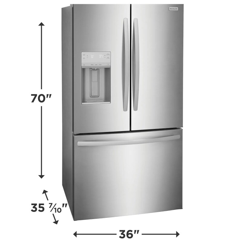 28 Cu. Ft. Standard-Depth French Door Refrigerator FRFS2823AF