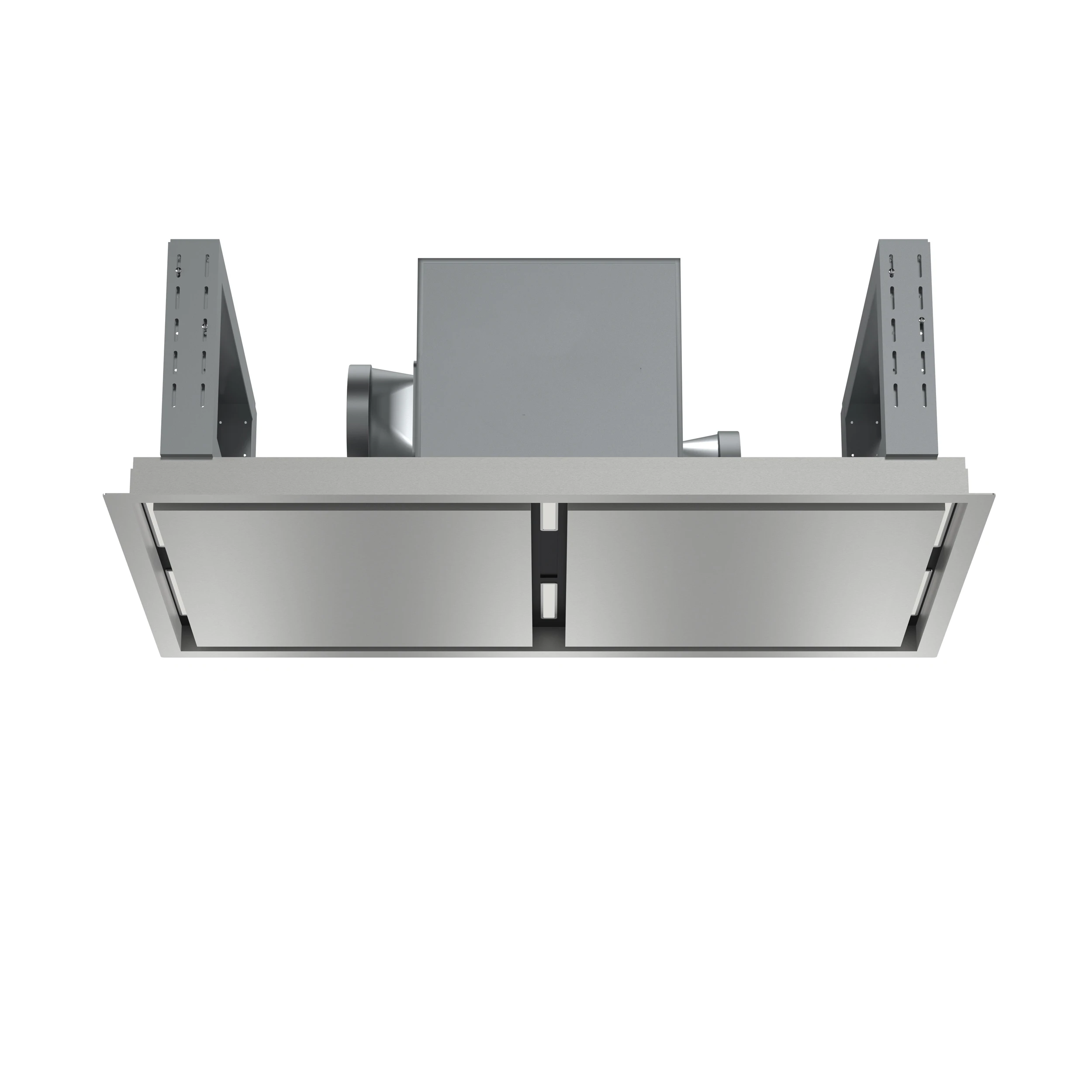 Arezzo 44-Inch Recessed Ceiling Range Hood, Dual Motors, 1200 CFM, Hybrid Filters, Remote Control FRHRE531244