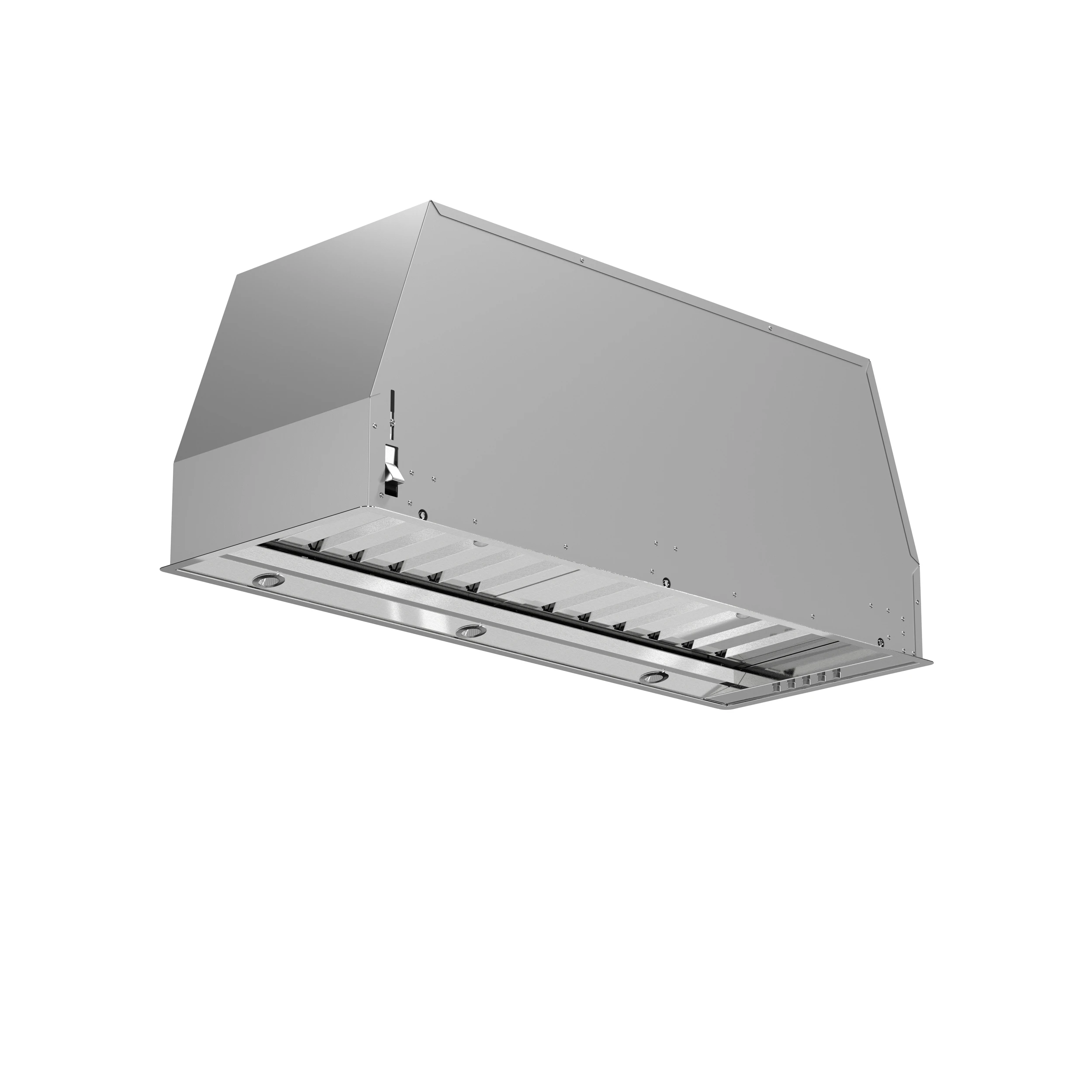 Frassanito 30-Inch Insert Range Hood, 450 CFM, Stainless Steel Baffle Filters, LED Lighting FRHRE534630