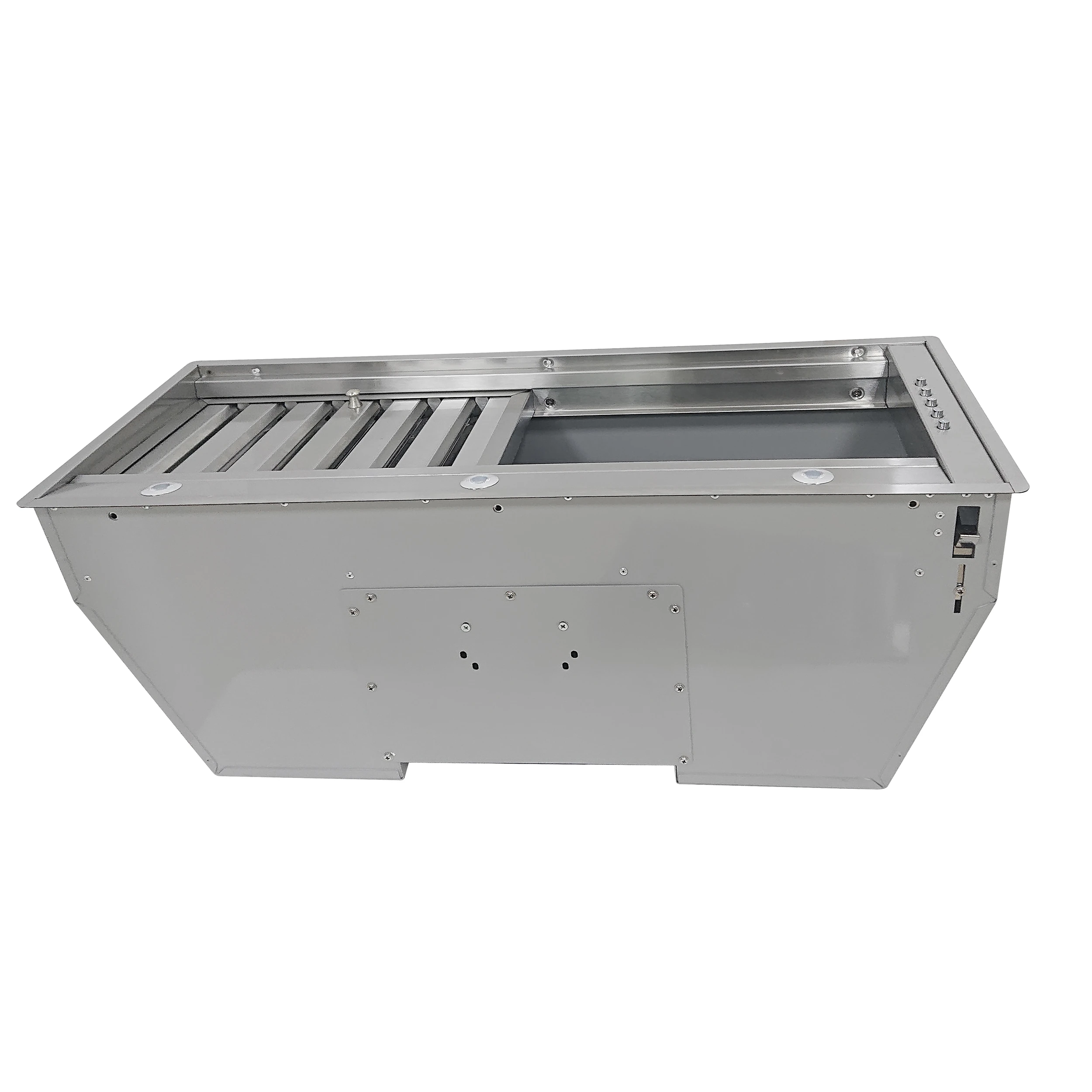Frassanito 36-Inch Recessed Range Hood, 450 CFM, Stainless Steel Baffle Filters, LED Lighting FRHRE534636