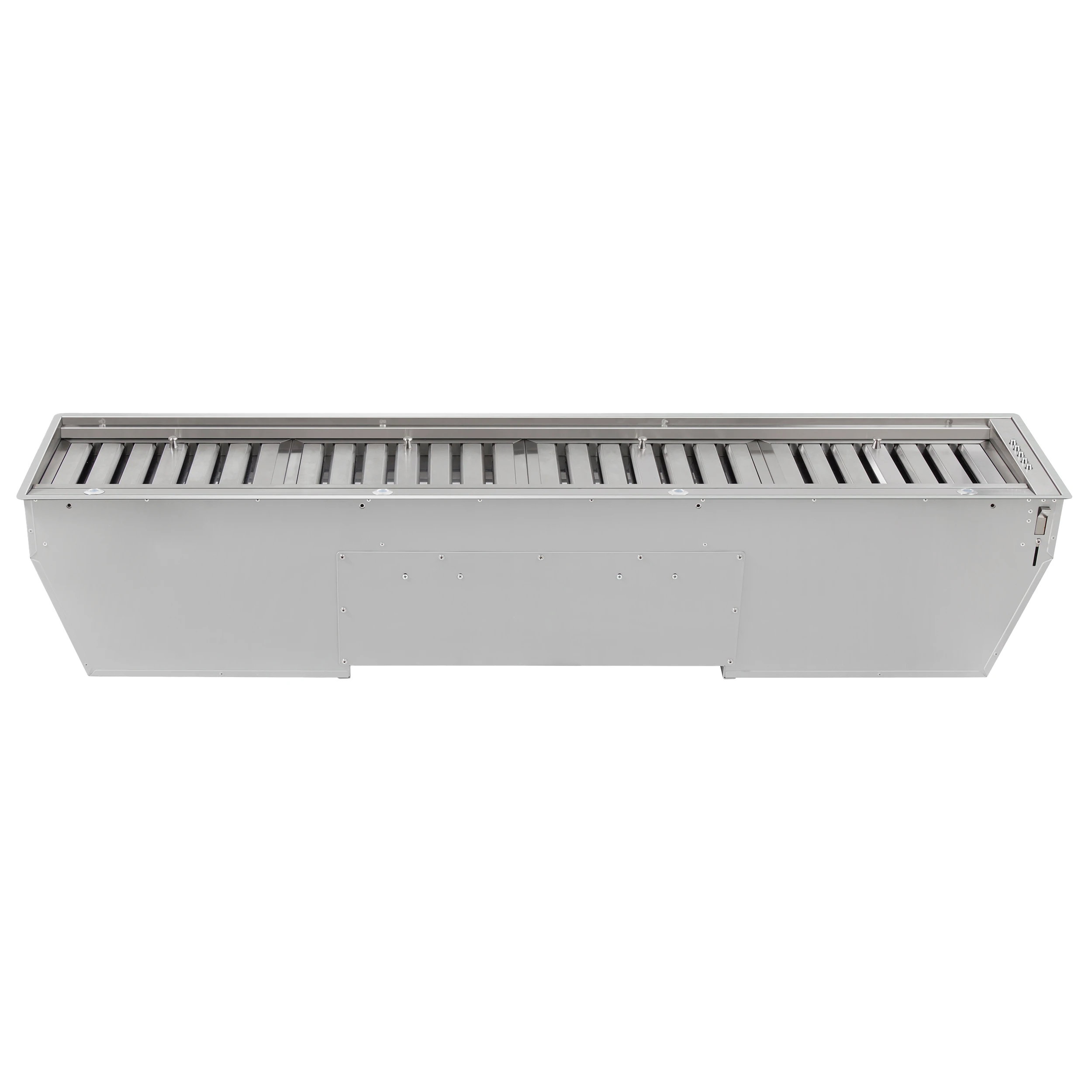 Frassanito 60-Inch Recessed Range Hood, Stainless Steel Baffle Filters, LED Lighting FRHRE534660