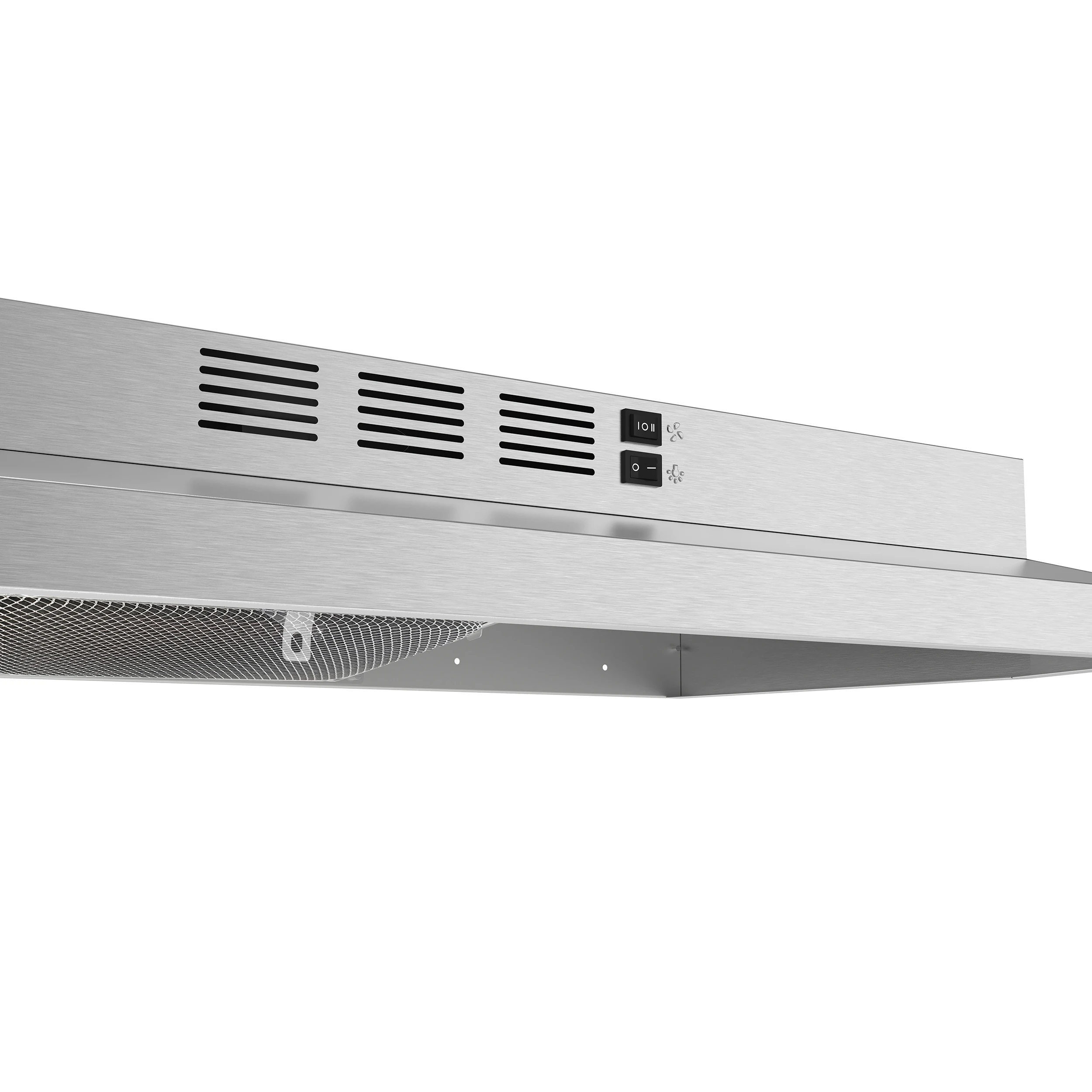 Cappa 30-Inch Under Cabinet Range Hood, Stainless Steel, 200 CFM, Convertible, LED Lighting FRHUC520030