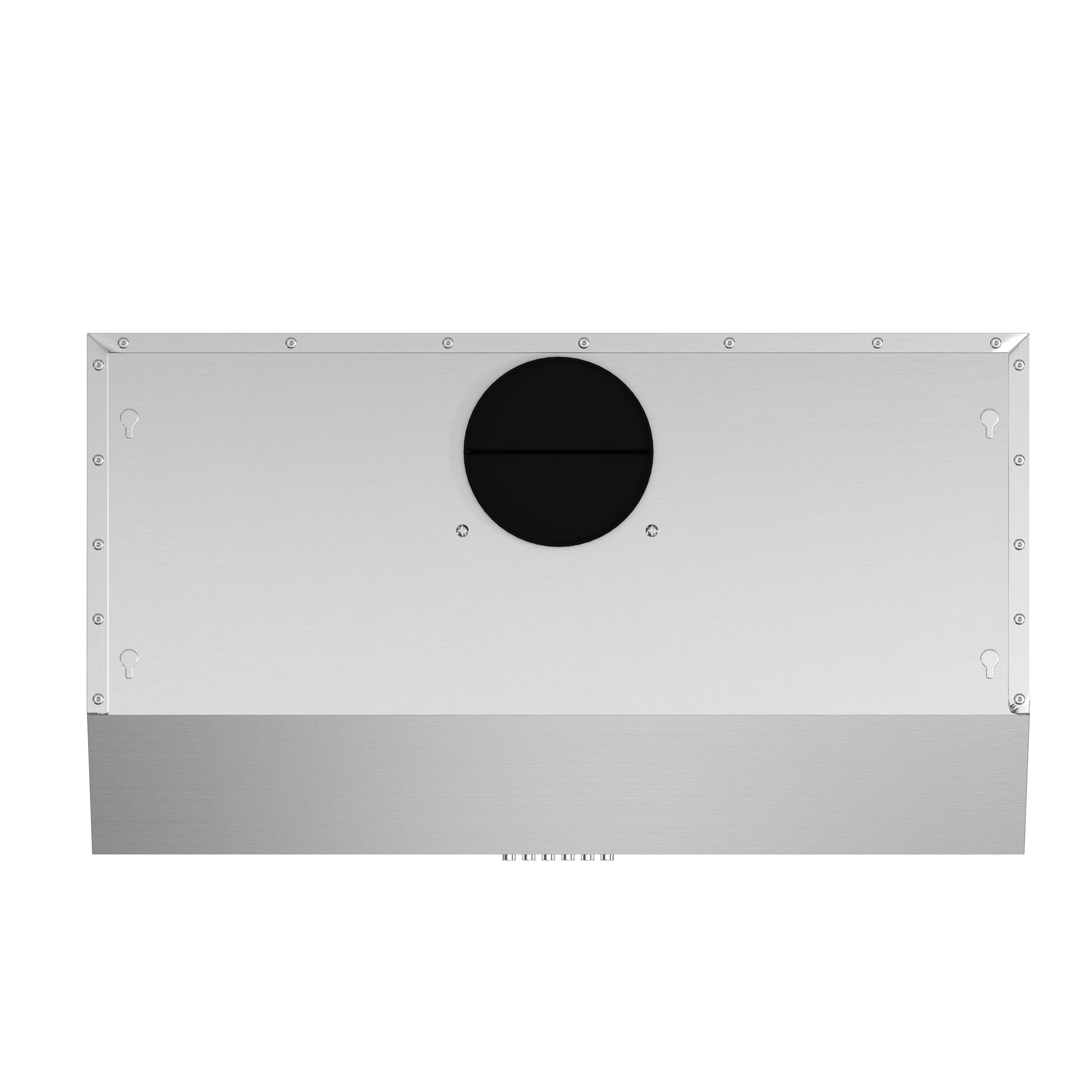 Bari Espresso 30-Inch Under Cabinet Range Hood, Stainless Steel, 400 CFM, LED Lighting, Dishwasher-Safe Baffle Filters, 4-Speed Fan Control FRHUC525530