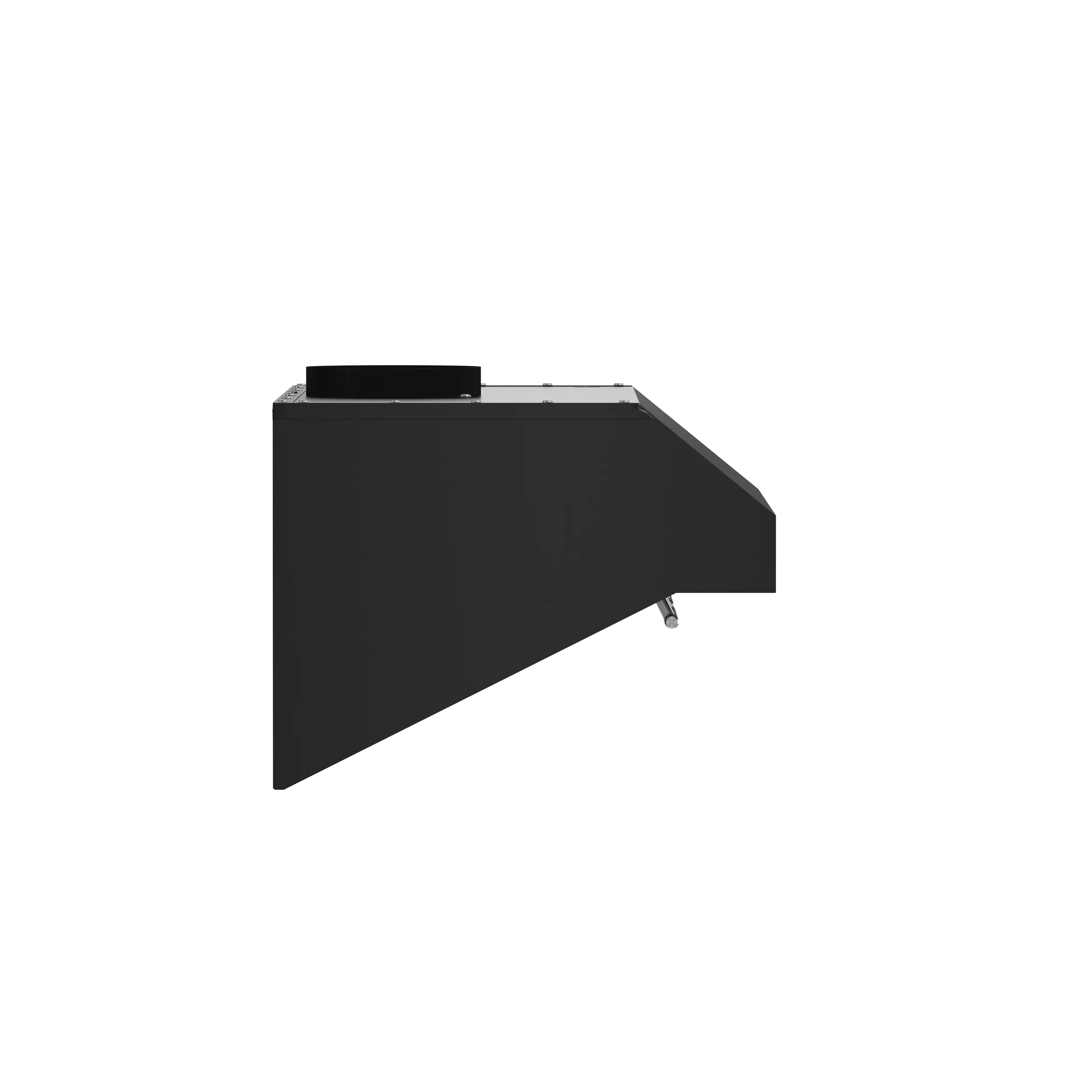 Bari Espresso 30-Inch Under Cabinet Range Hood, Black, 600 CFM, LED Lighting, Dishwasher-Safe Baffle Filters, 3-Speed Fan Control FRHUC525530BLK