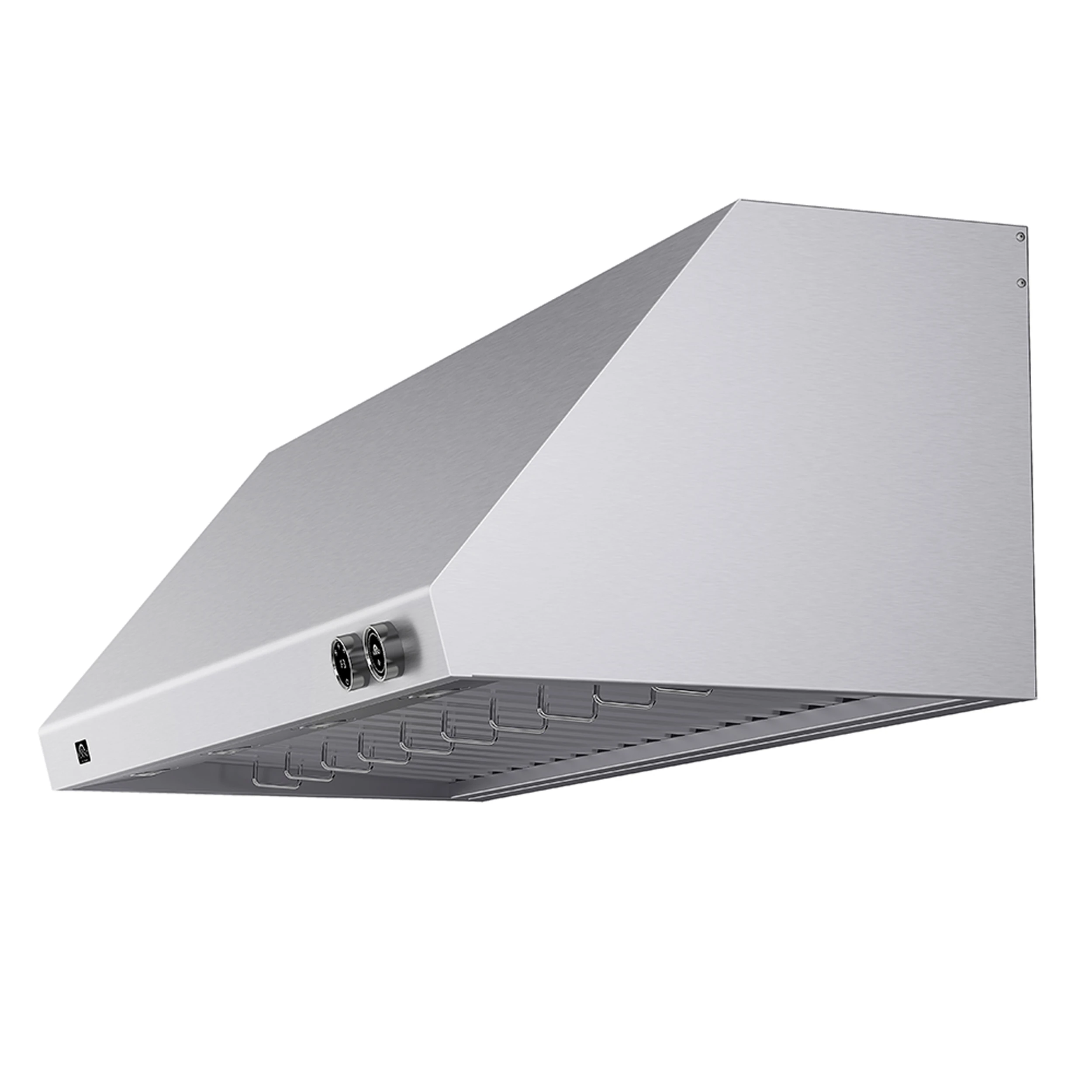 Biagio 60-Inch Wall Mounted Range Hood, Stainless Steel, Heavy Duty FRHWM500960