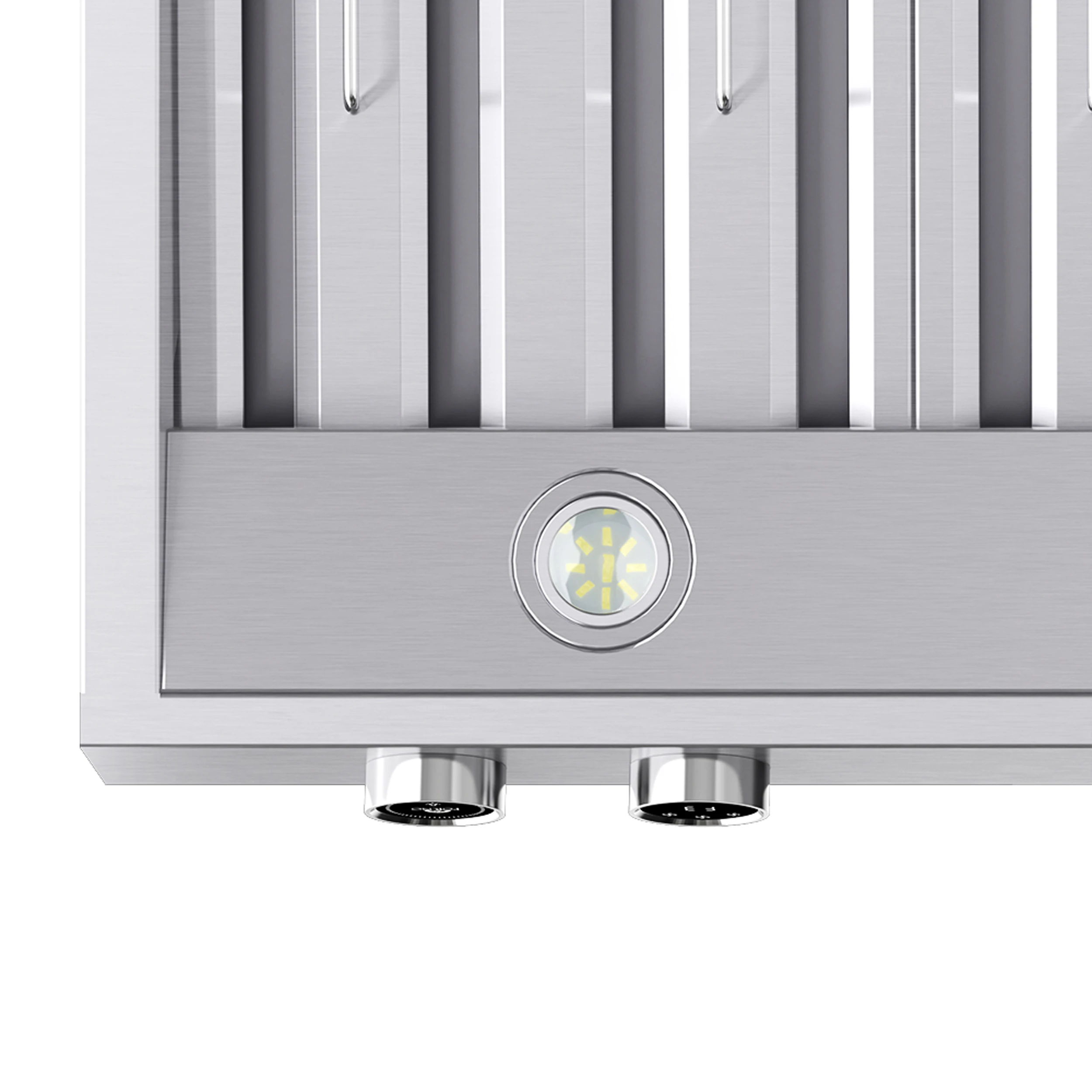 Biagio 60-Inch Wall Mounted Range Hood, Stainless Steel, Heavy Duty FRHWM500960