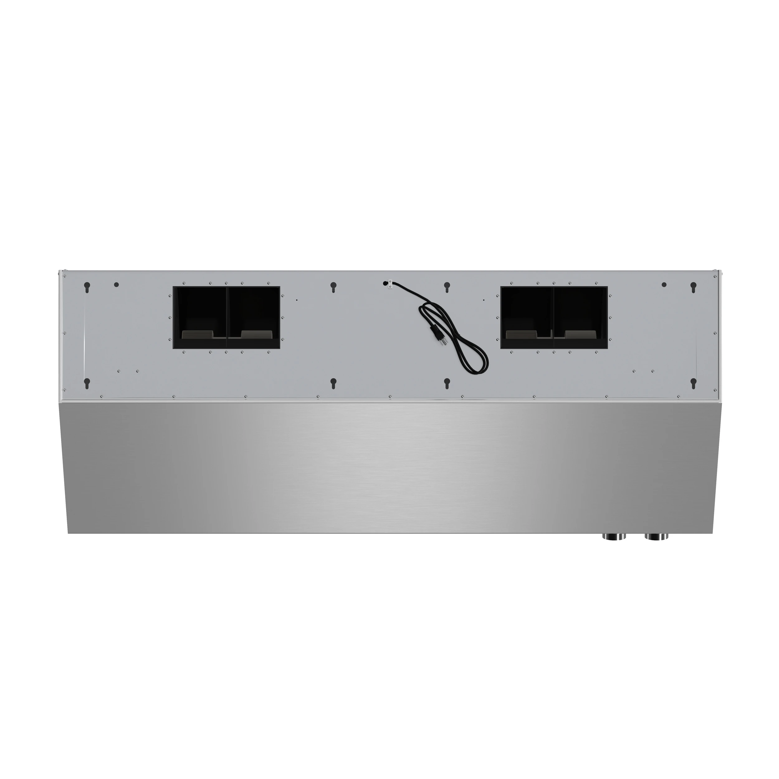 Biagio 60-Inch Wall Mounted Range Hood, Stainless Steel, Heavy Duty FRHWM500960