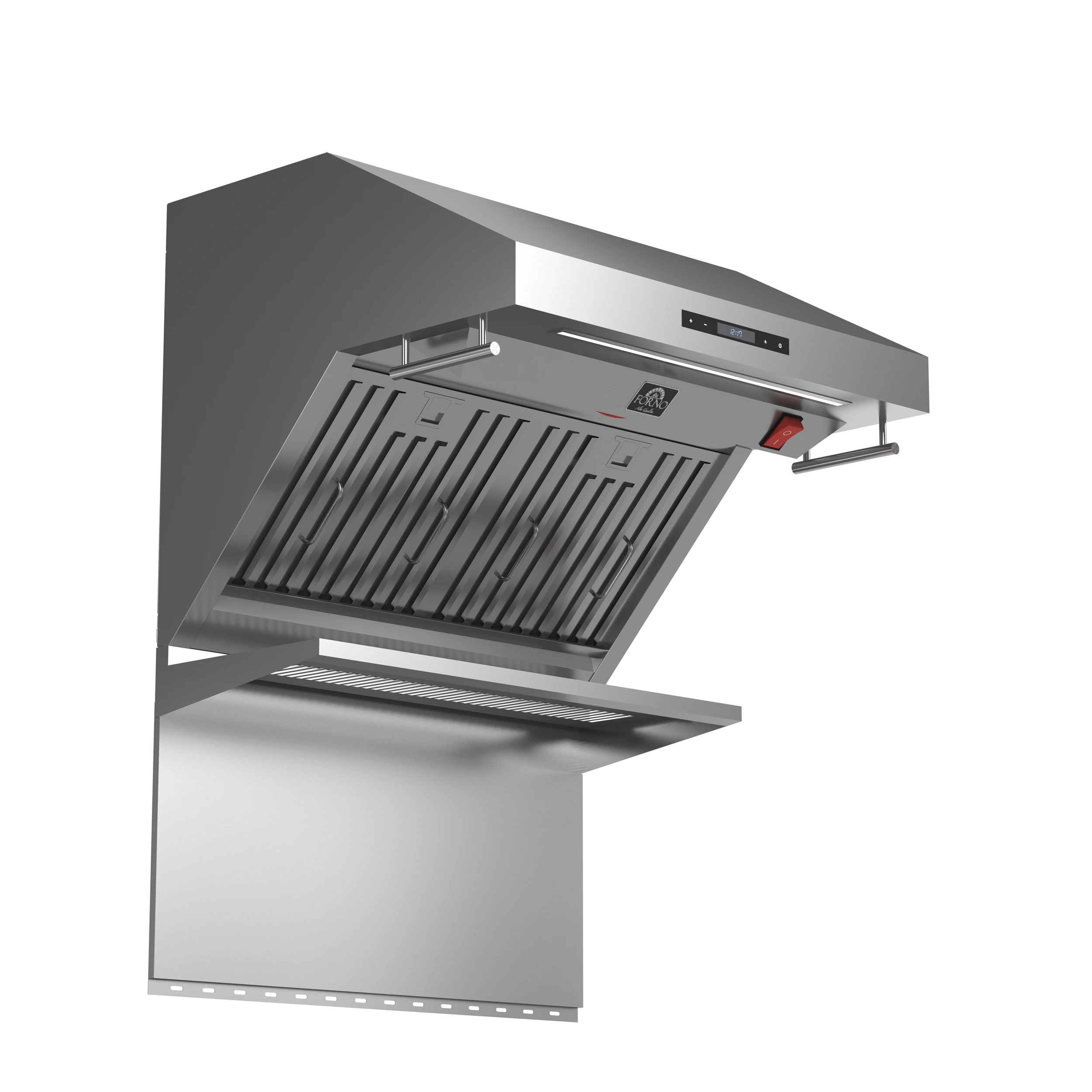 Savona 30-Inch Wall Mount Range Hood, Baffle Filters, Backsplash Included FRHWM502930