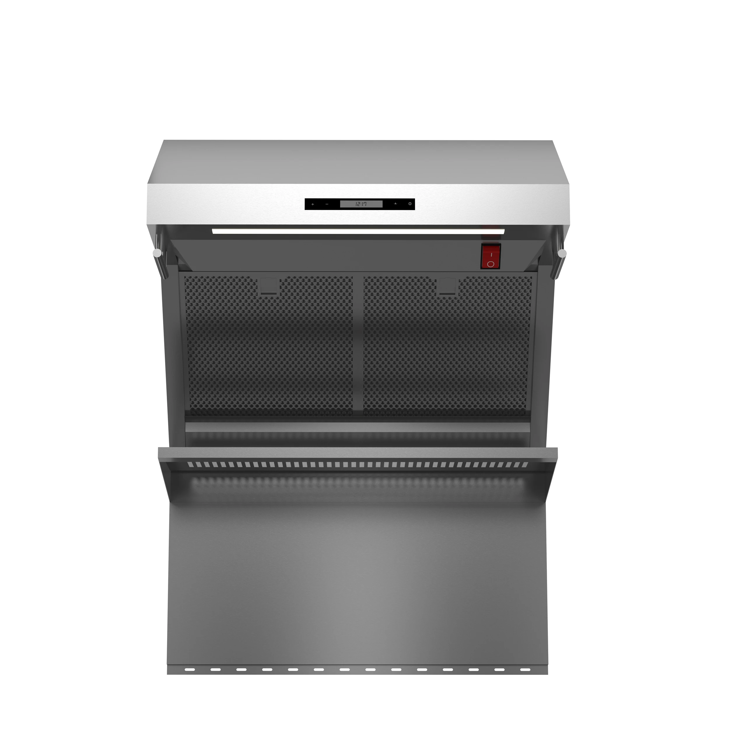 Savona 30-Inch Wall Mount Range Hood, Hybrid Filters, Backsplash Included FRHWM502930HB