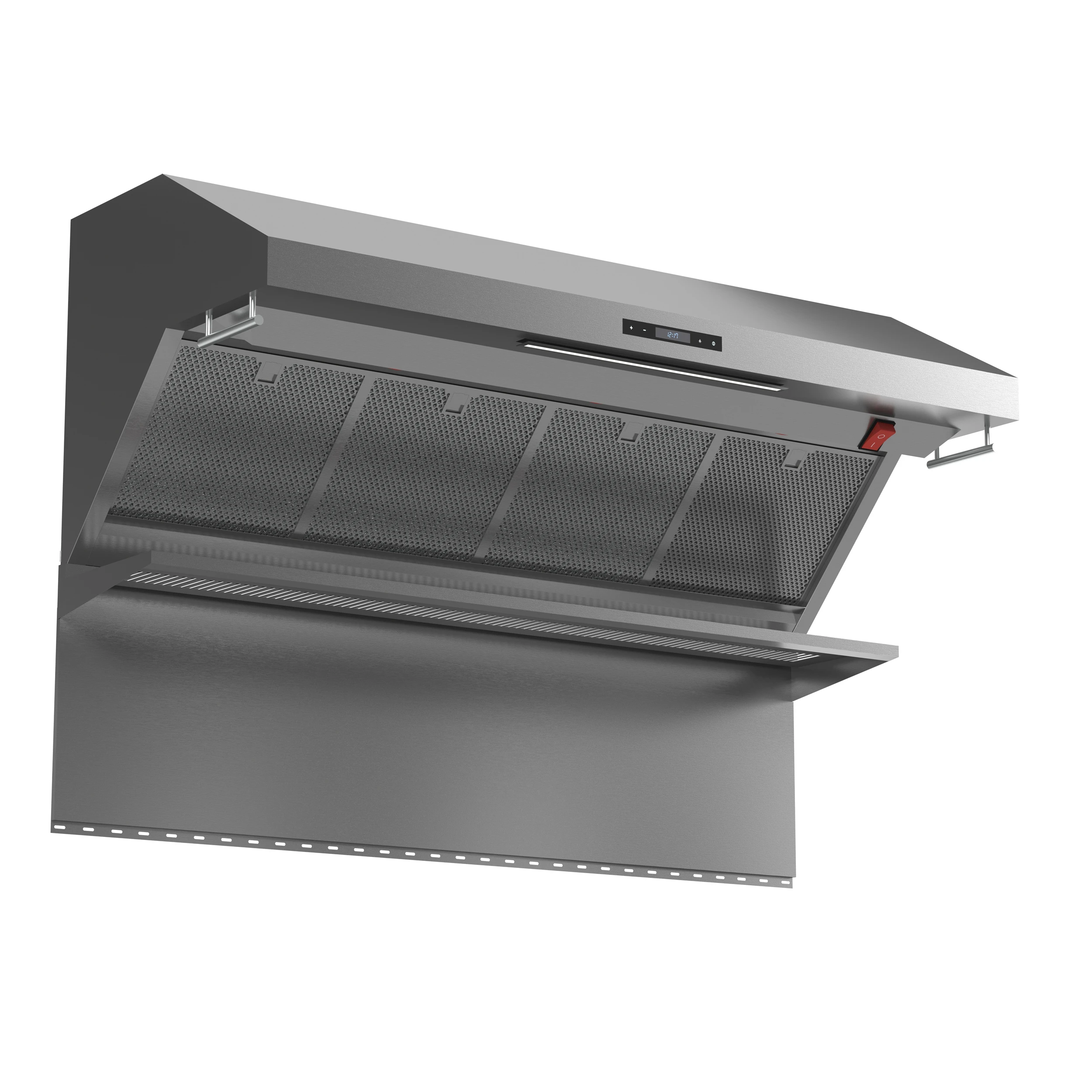 Savona 48-Inch Wall Mount Range Hood, Hybrid Filters, Backsplash Included FRHWM502948HB
