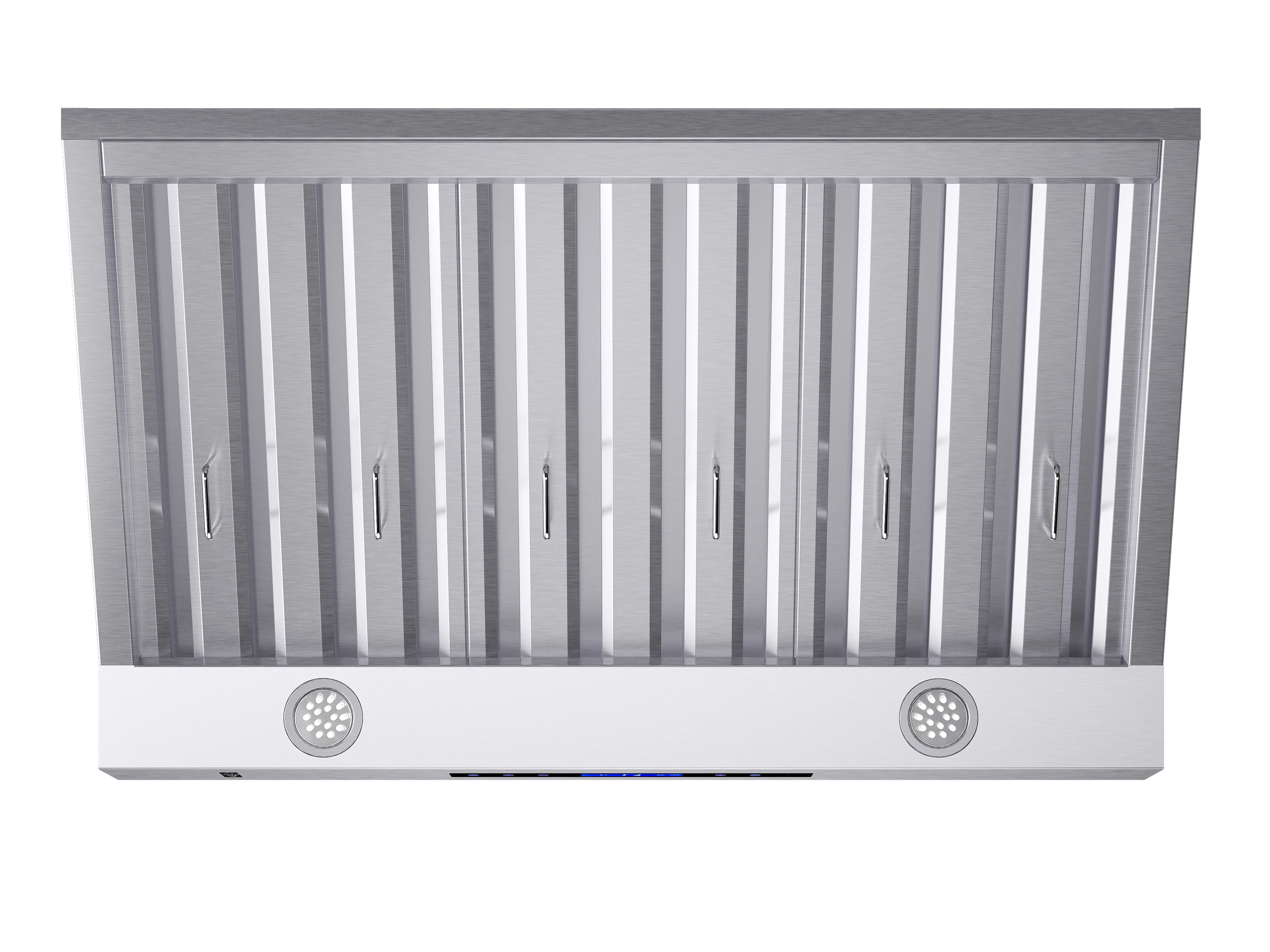 Palazzo 36-Inch Wall Mounted Range Hood, Stainless Steel, Heavy Duty Baffle Filters, Remote Control FRHWM503036