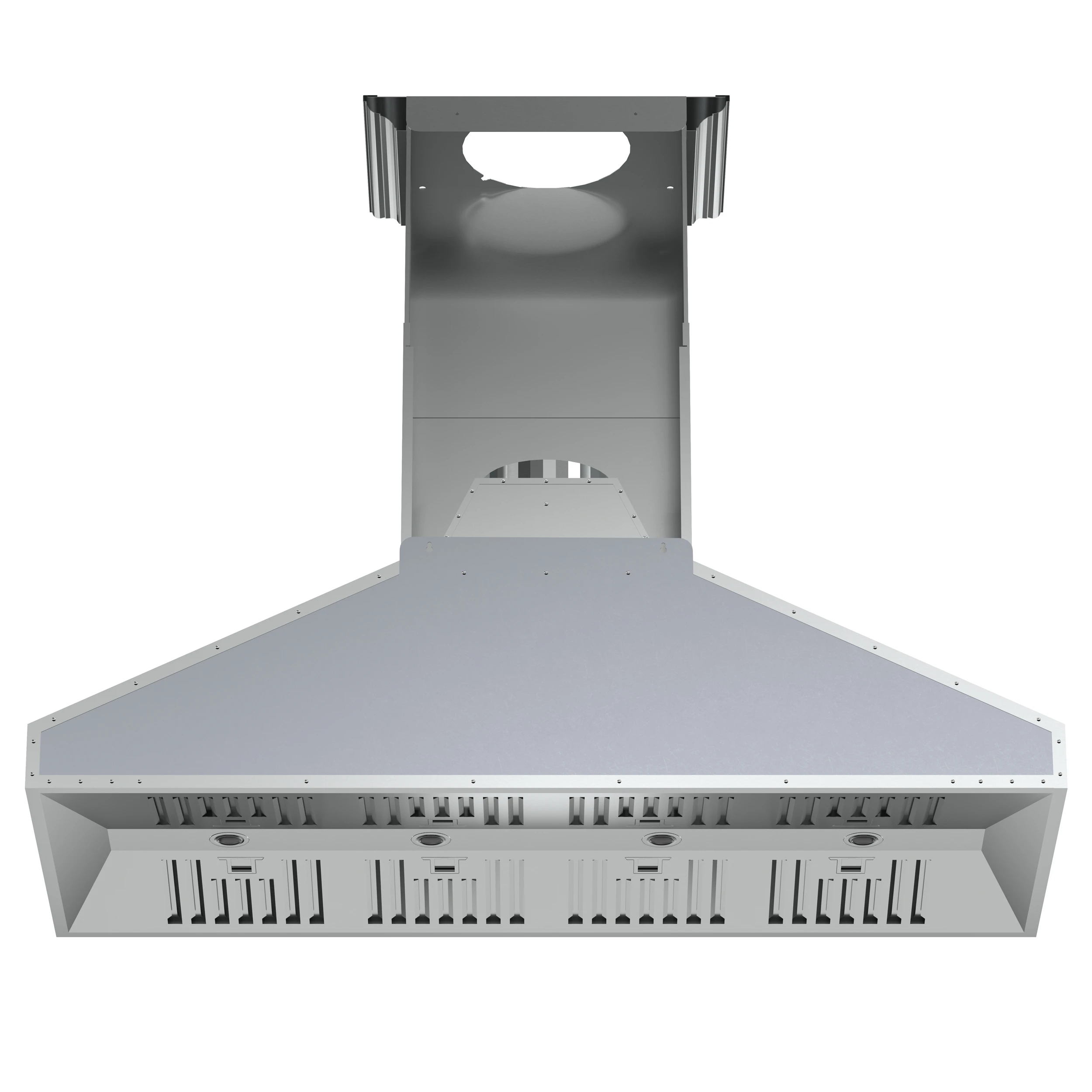 Orvieto 60-Inch Wall Mount Range Hood, LED Lighting, Heavy Duty, Stainless Steel FRHWM509460