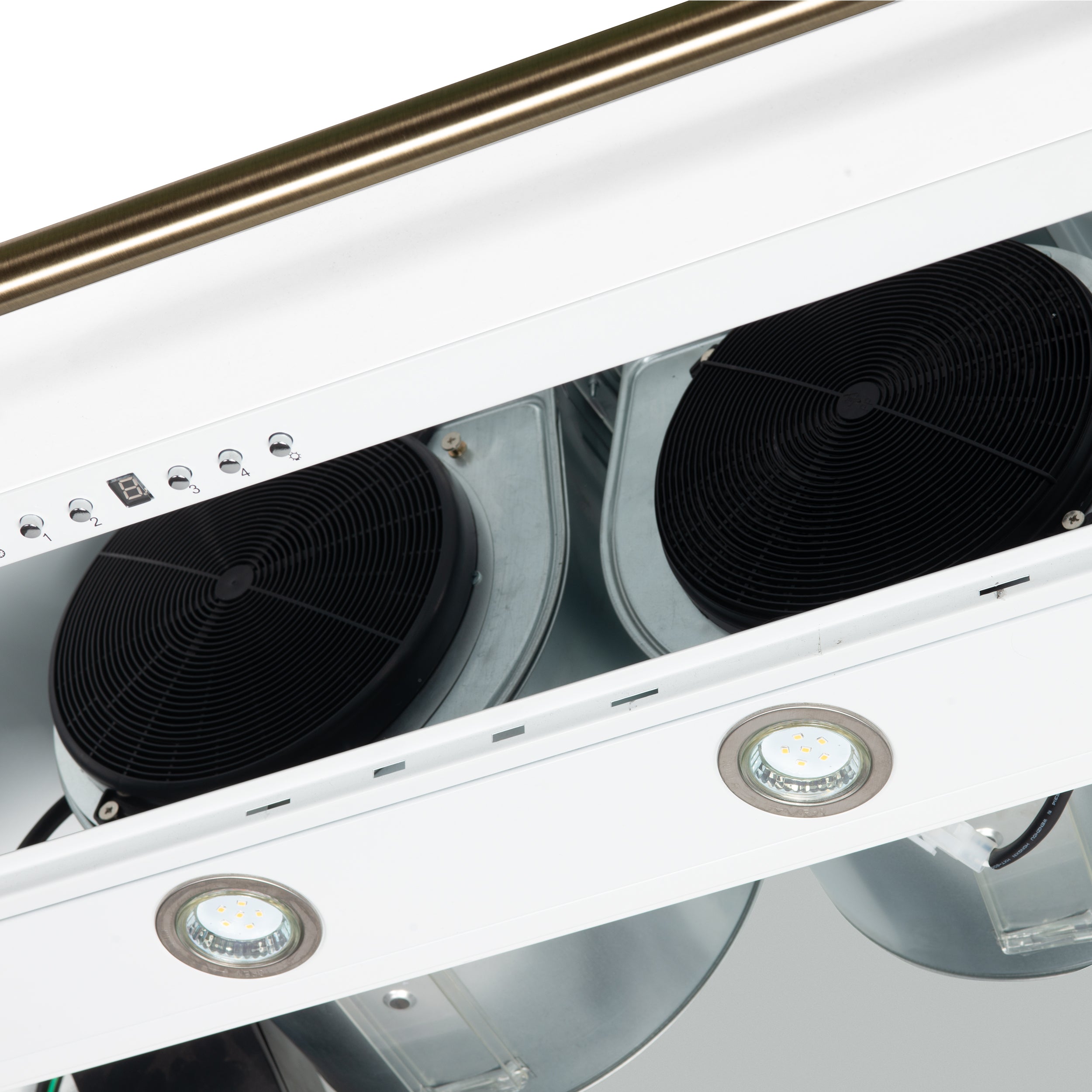 Aria 48 Inch Wall-Mounted Range Hood in FRHWM509548WHT