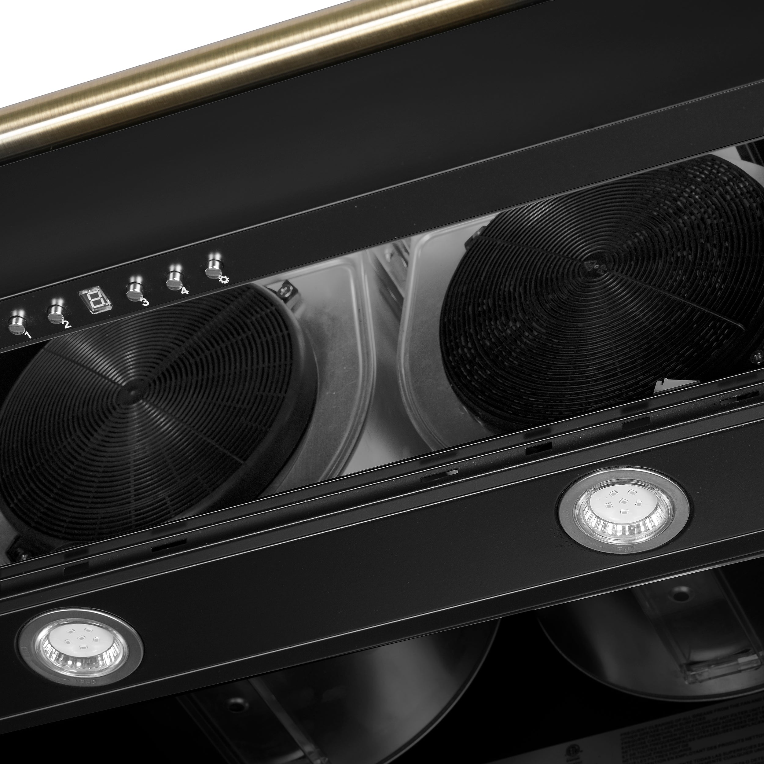 Aria 60 Inch Wall-Mounted Range Hood in FRHWM509560BLK