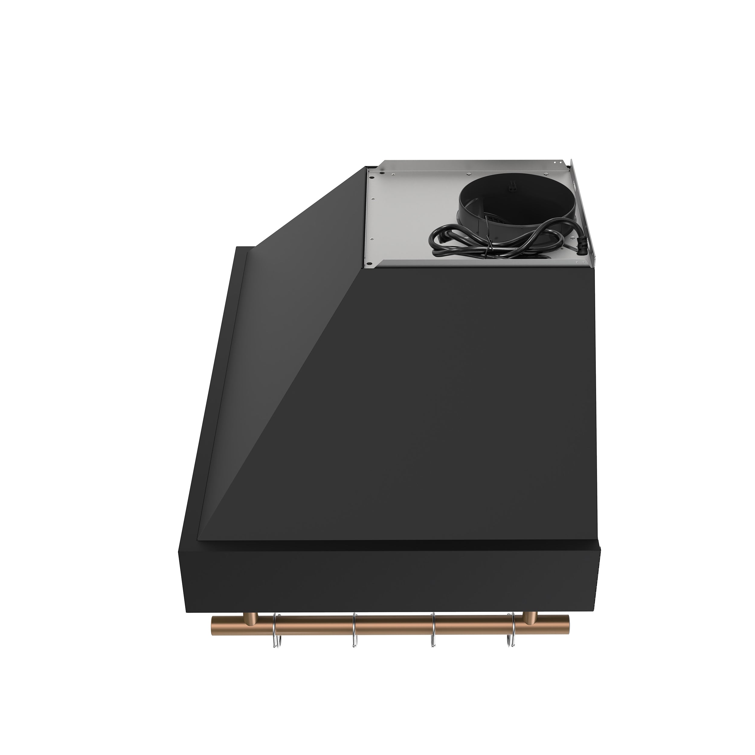 Venezia 30 Inch Wall-Mounted Range Hood in with Touch Controls and Baffle Filters FRHWM550330BLK