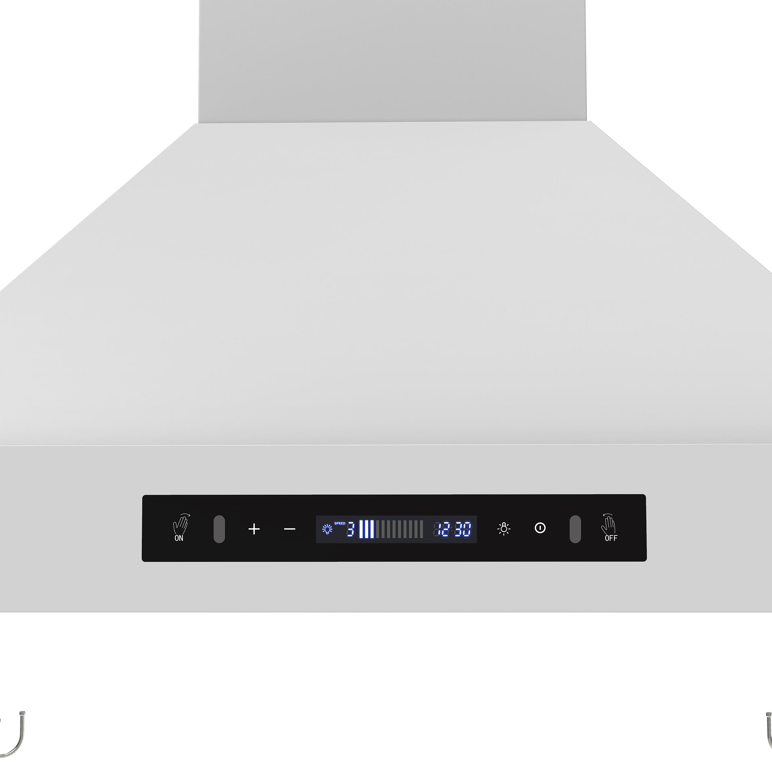 Venezia 30 Inch Wall-Mounted Range Hood in with Touch Controls and Baffle Filters FRHWM550330WHT
