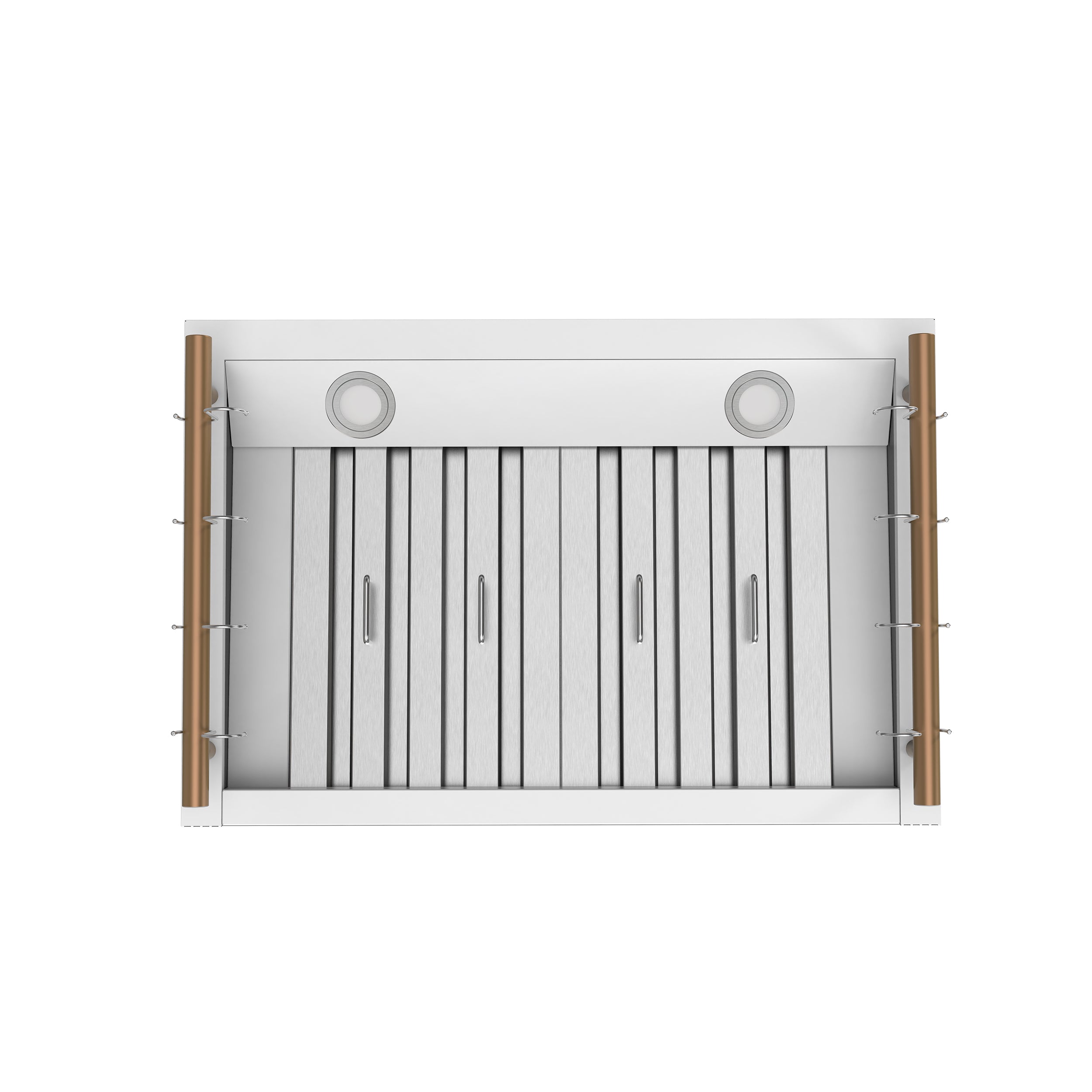 Venezia 30 Inch Wall-Mounted Range Hood in with Touch Controls and Baffle Filters FRHWM550330WHT