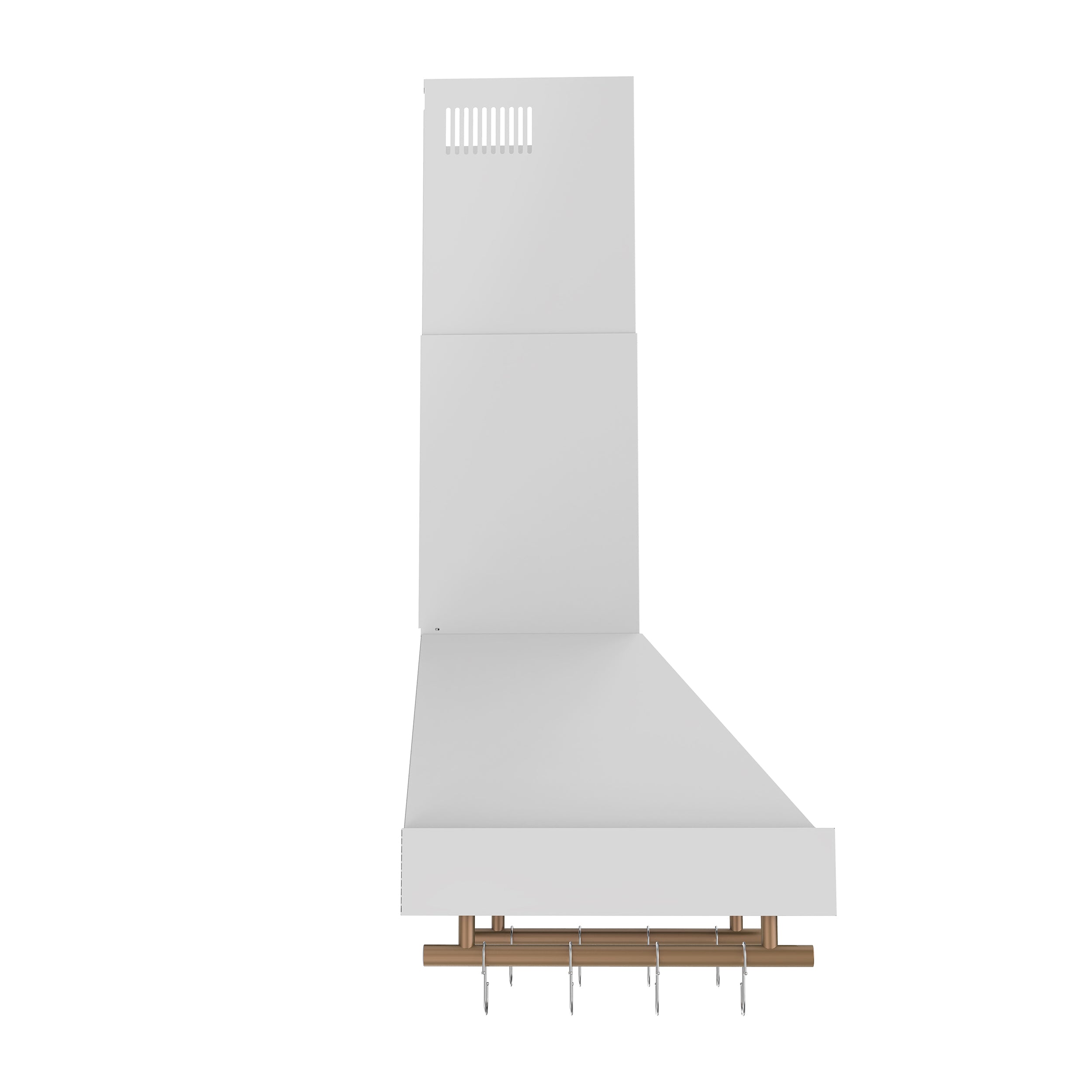 Venezia 30 Inch Wall-Mounted Range Hood in with Touch Controls and Baffle Filters FRHWM550330WHT