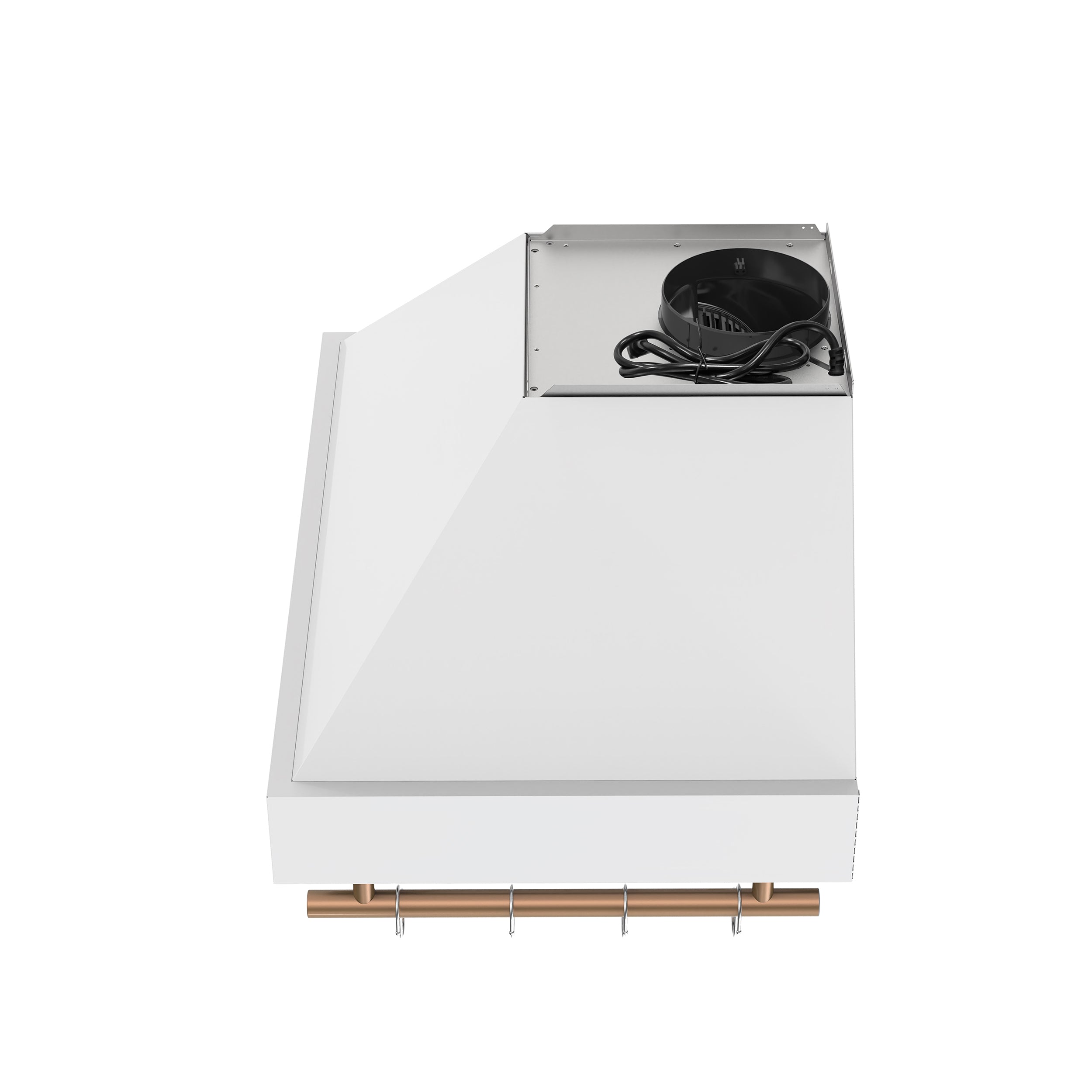 Venezia 30 Inch Wall-Mounted Range Hood in with Touch Controls and Baffle Filters FRHWM550330WHT
