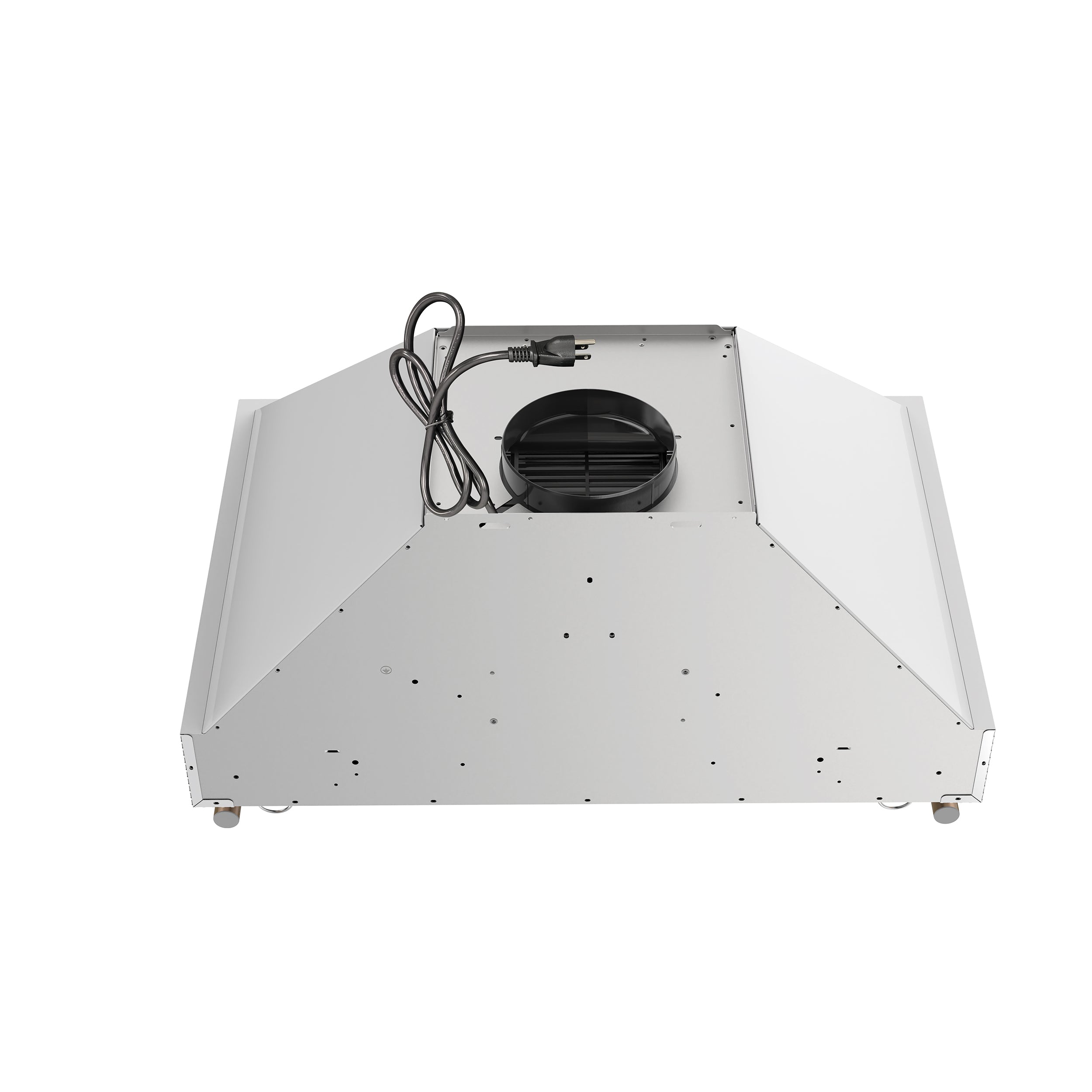 Venezia 30 Inch Wall-Mounted Range Hood in with Touch Controls and Baffle Filters FRHWM550330WHT