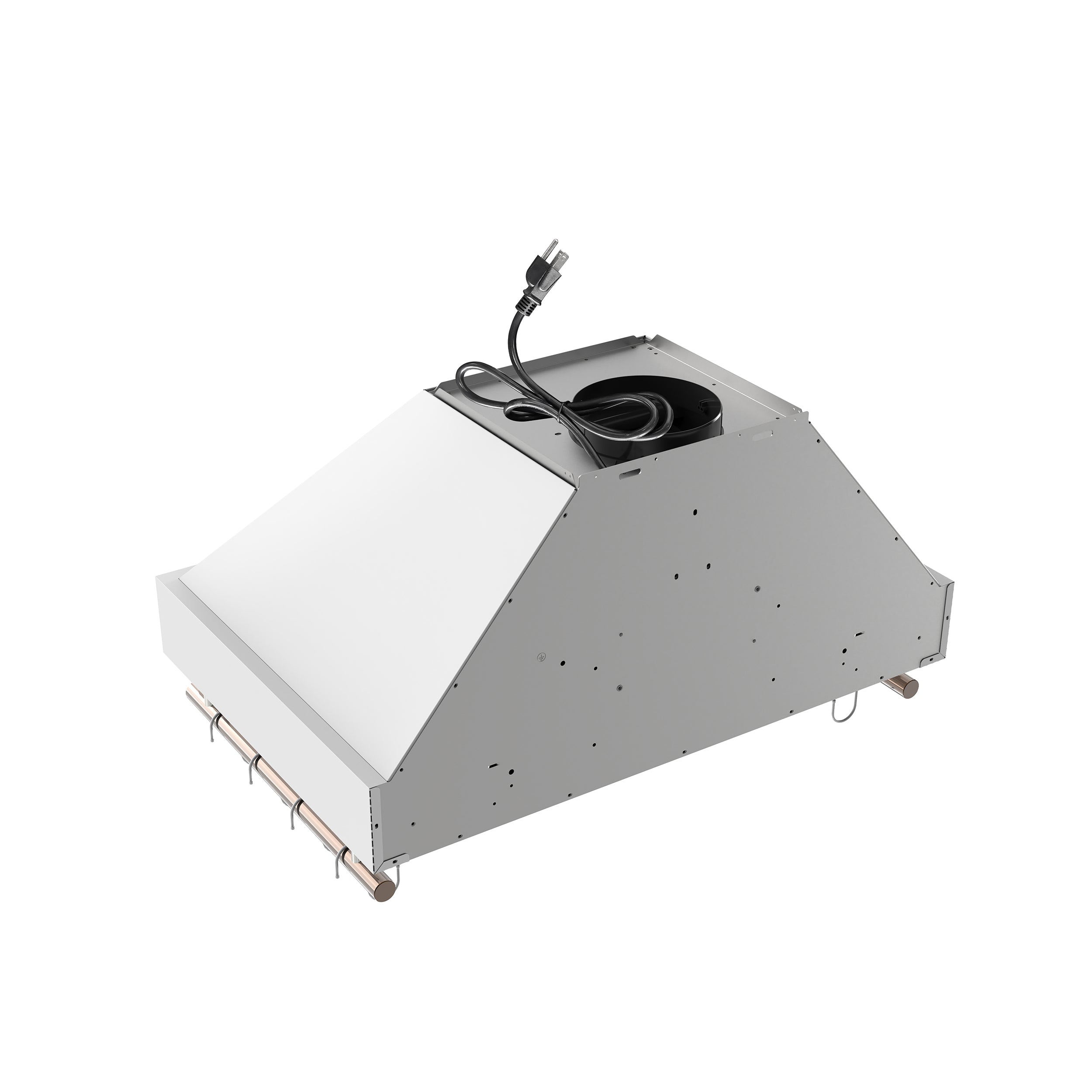 Venezia 30 Inch Wall-Mounted Range Hood in with Touch Controls and Baffle Filters FRHWM550330WHT