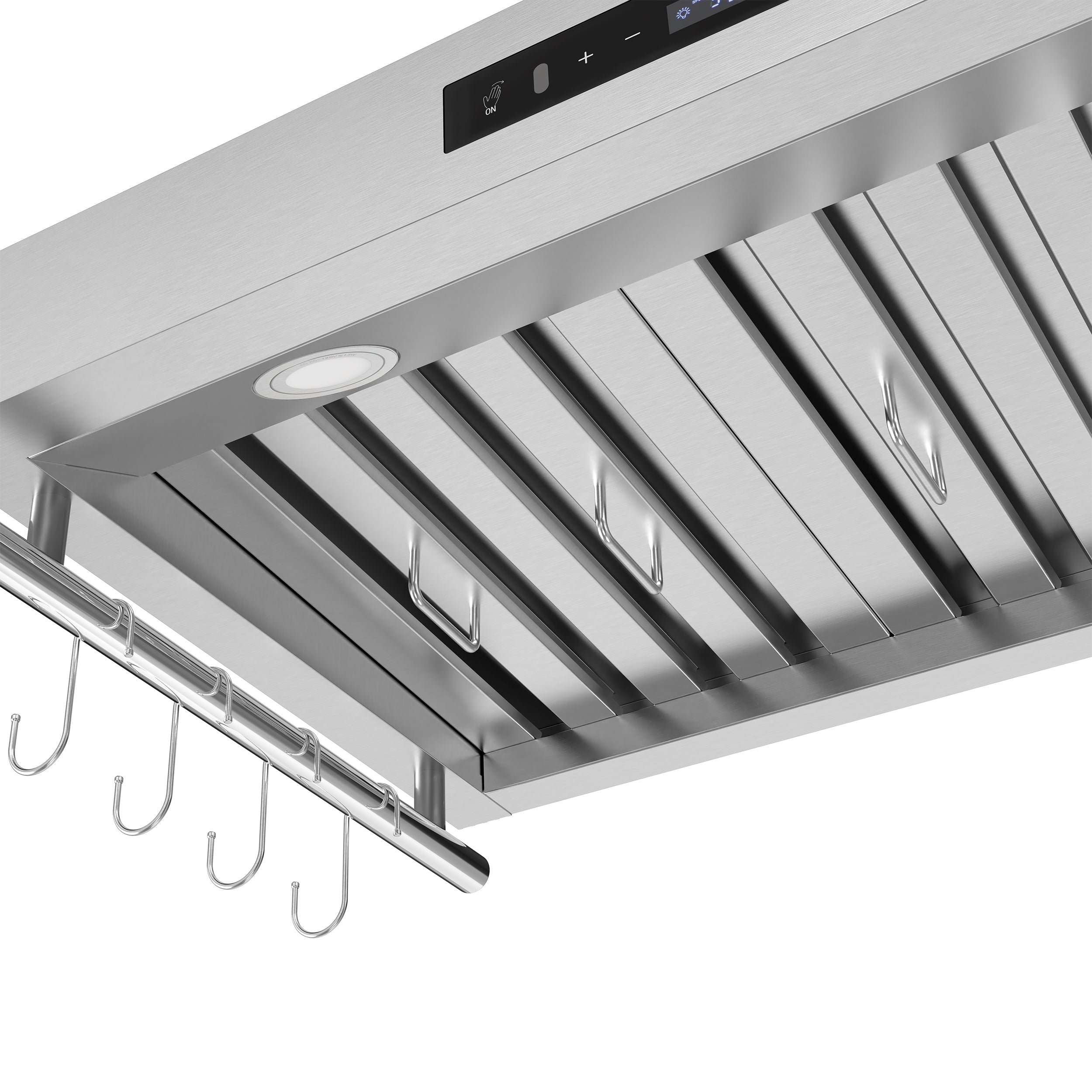Venezia 36 Inch Wall-Mounted Range Hood with Touch Controls and Baffle Filters FRHWM550336